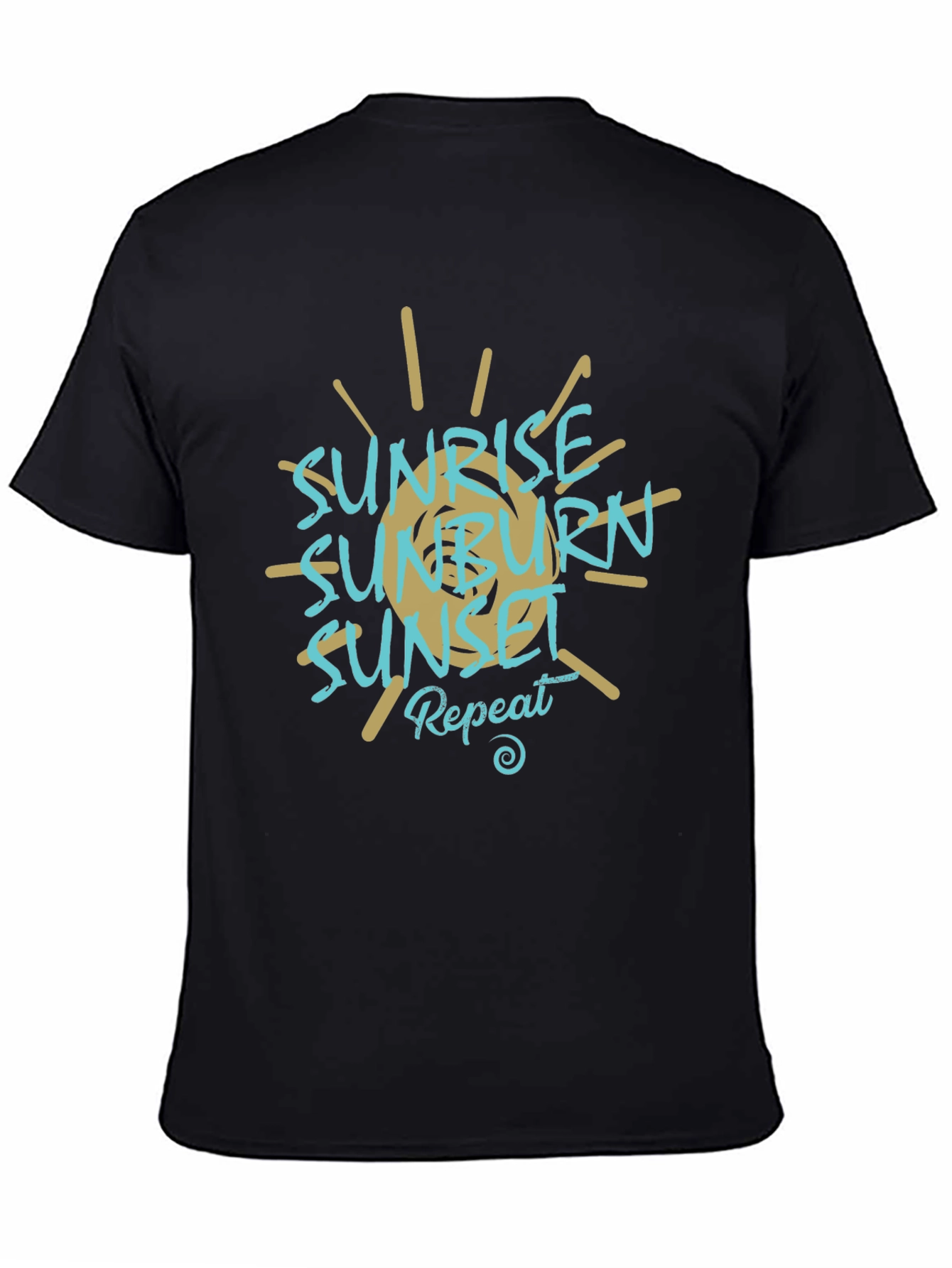Sunrise Sunburn Sunset Repeat Graphic Tee