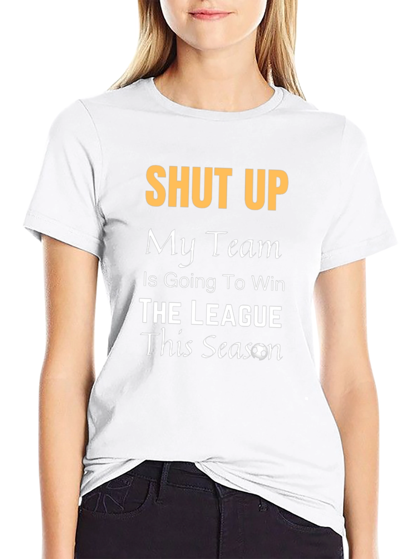Funny Soccer Fan T-Shirt - My Team Will Win