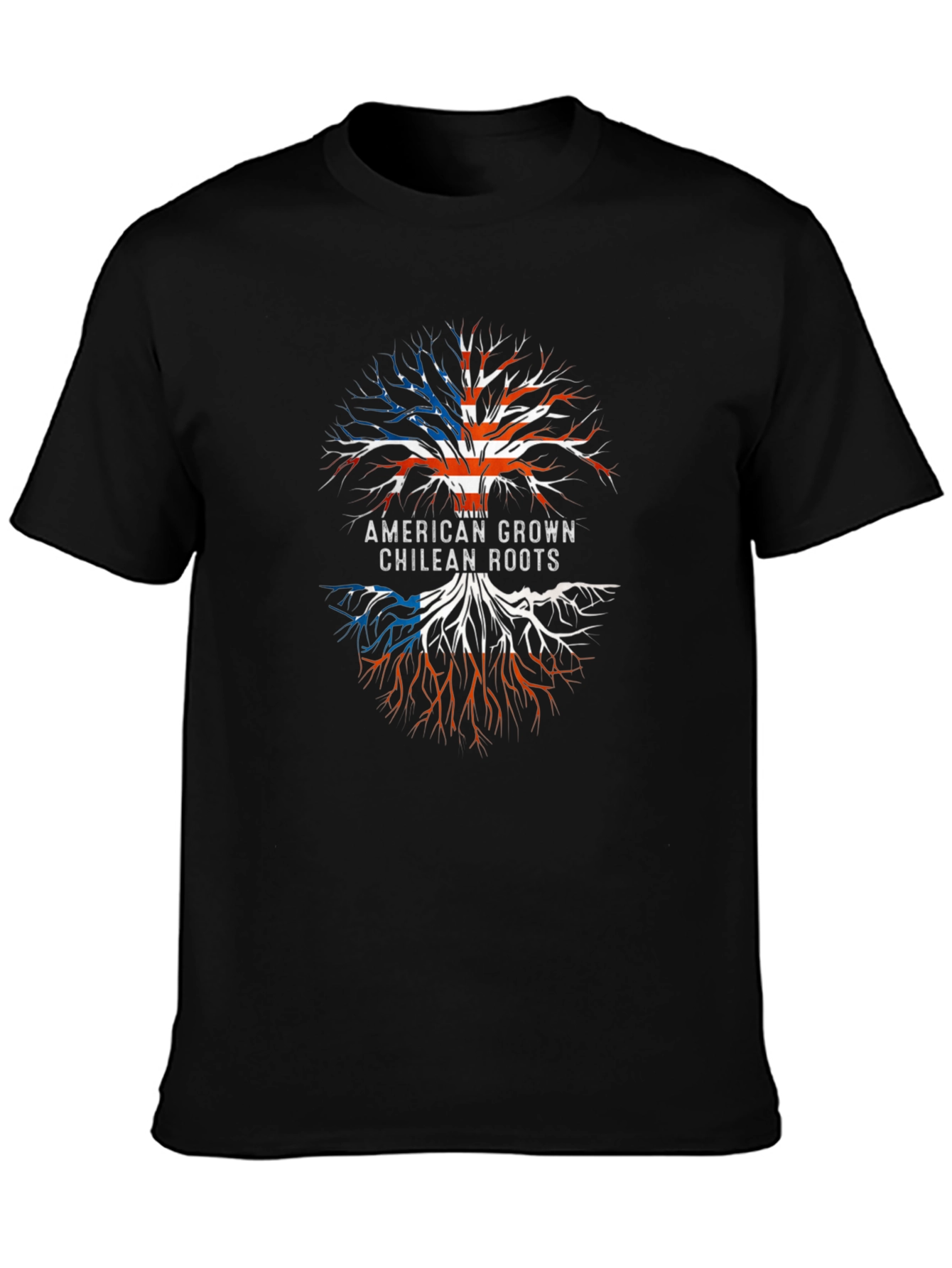 American Grown Chilean Roots Tree T-Shirt