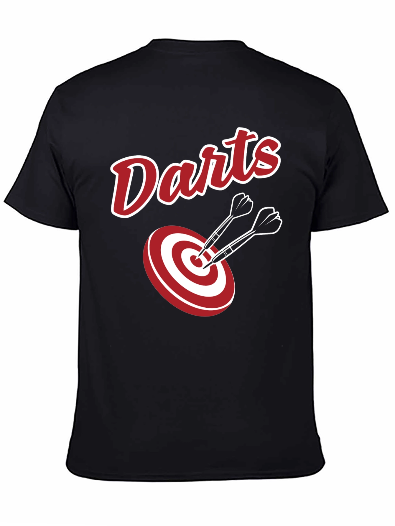Darts T-Shirt Target Graphic Tee Sportswear