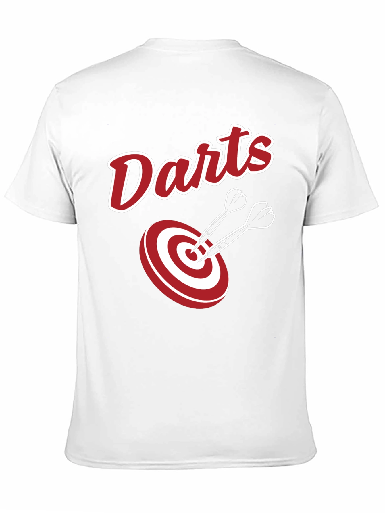 Darts T-Shirt Target Graphic Tee Sportswear