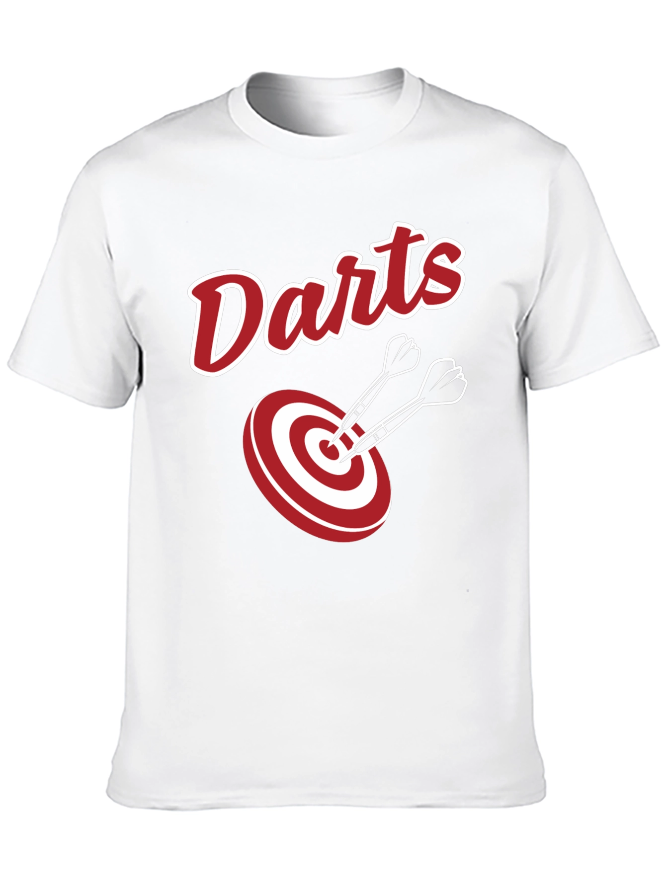 Darts T-Shirt Target Graphic Tee Sportswear