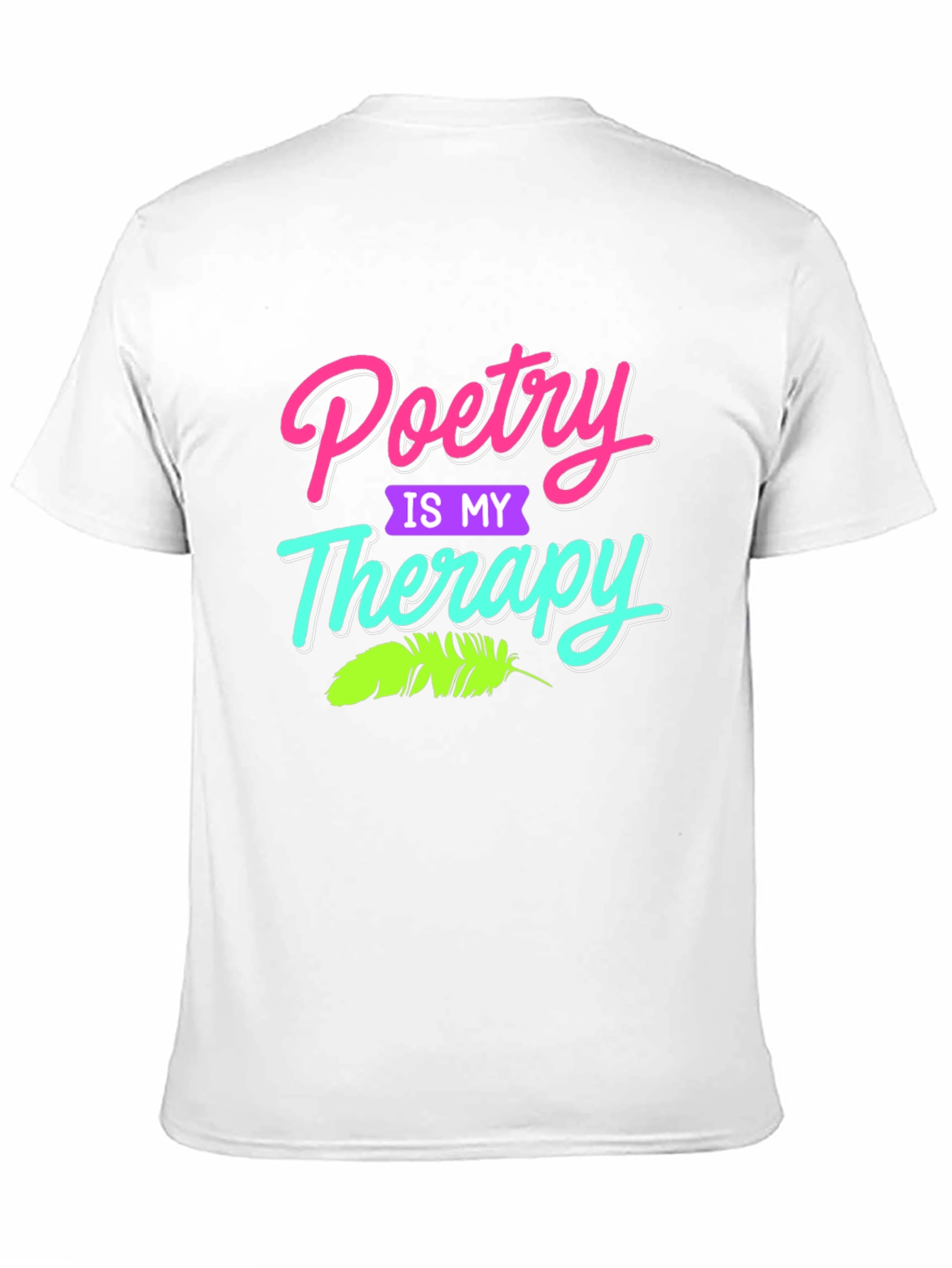 Poetry is My Therapy Graphic T-Shirt
