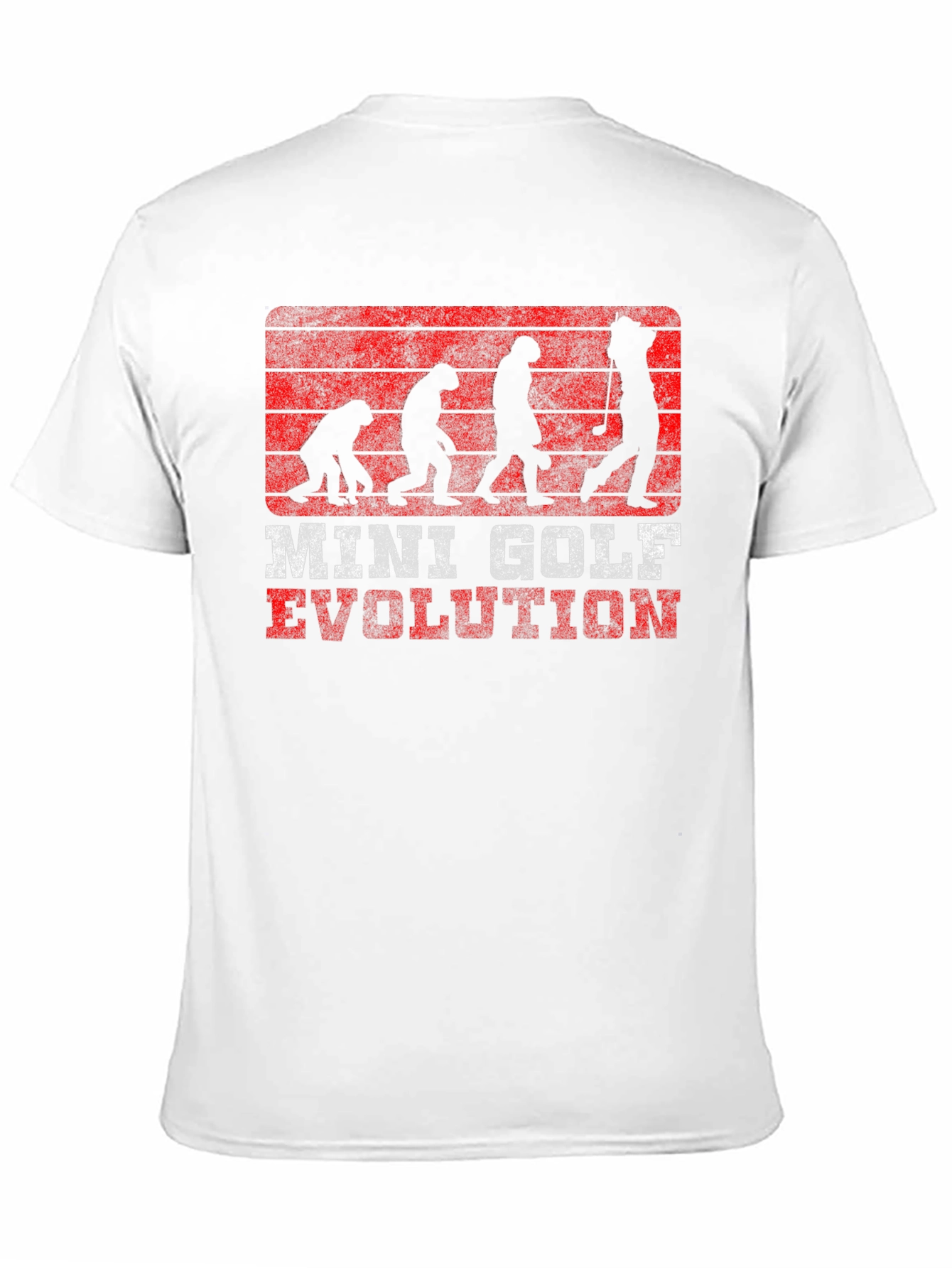 Mini Golf Evolution Graphic T-Shirt