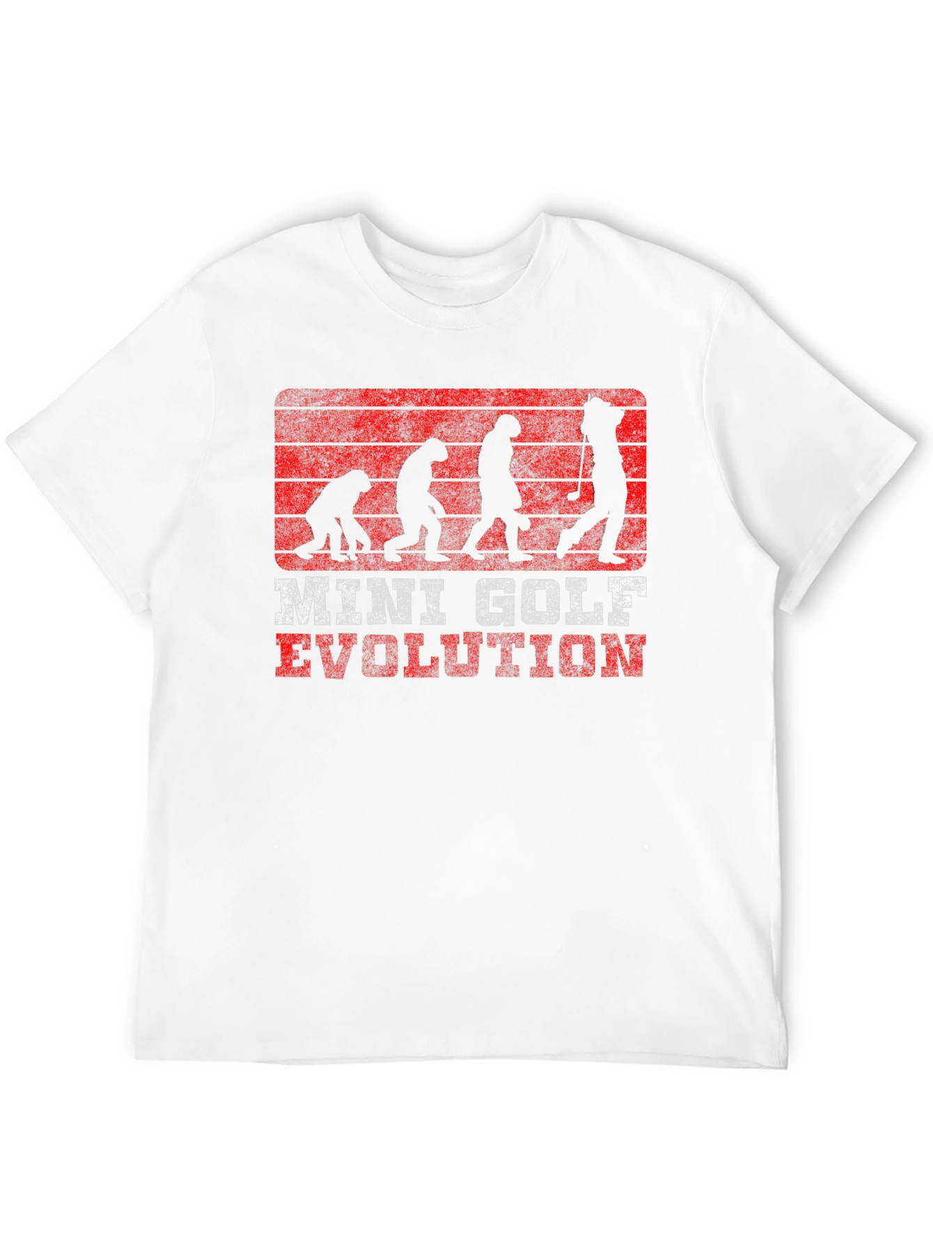 Mini Golf Evolution Graphic T-Shirt