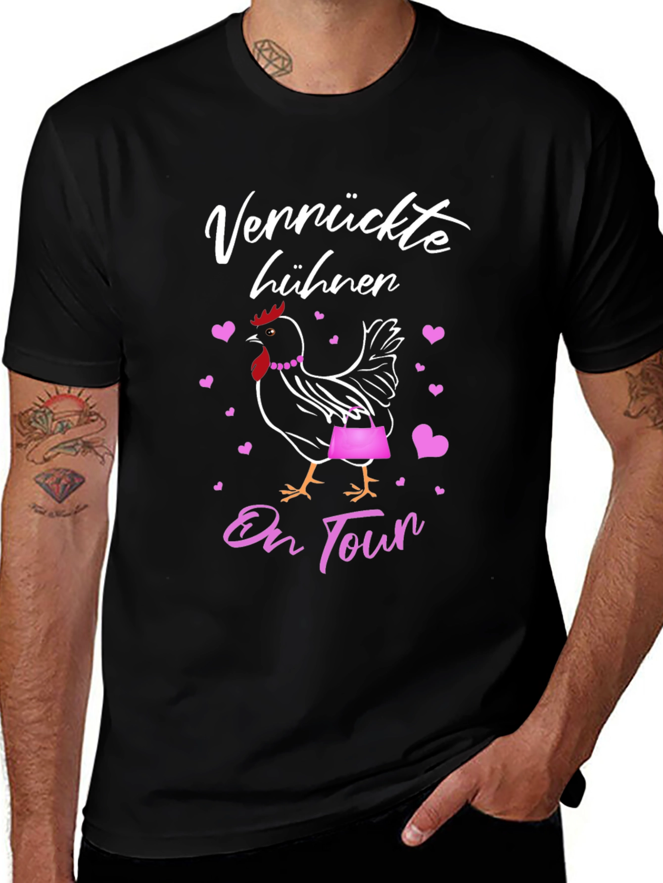 Vernuckte Huhnen On Tour T-Shirt