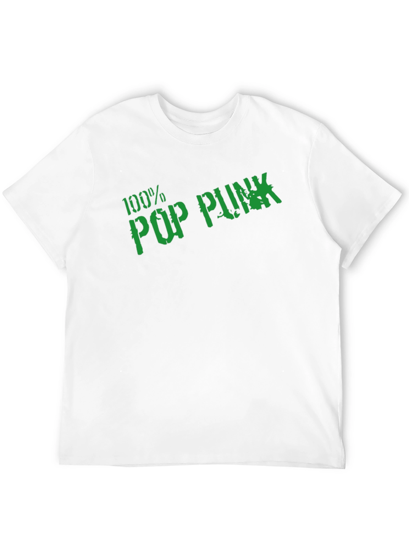 100% Pop Punk Graphic Tee - Black