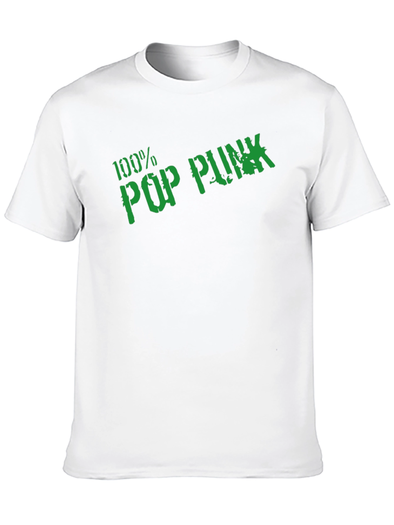 100% Pop Punk Graphic Tee - Black