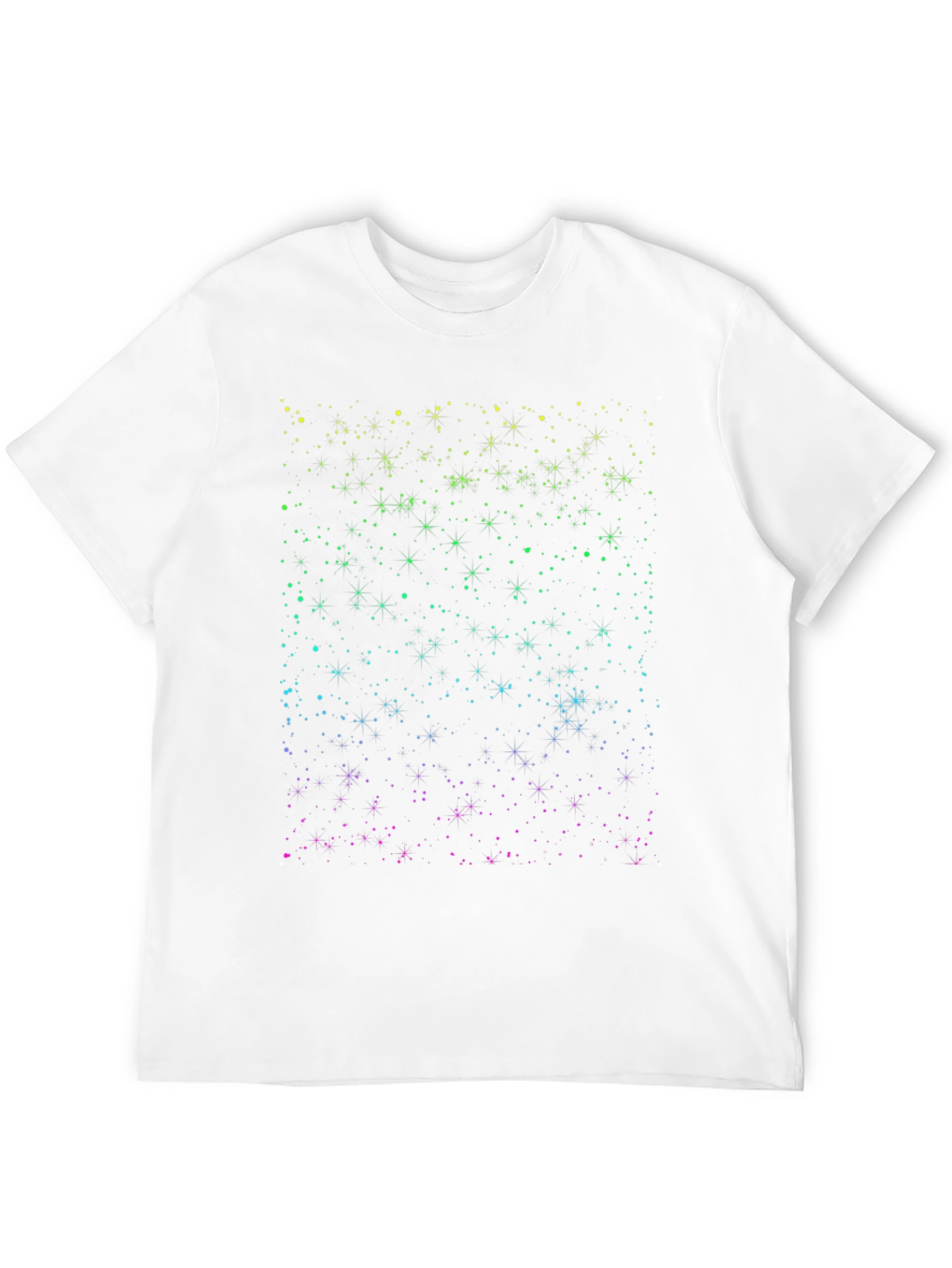 Galaxy Starfield Black T-Shirt