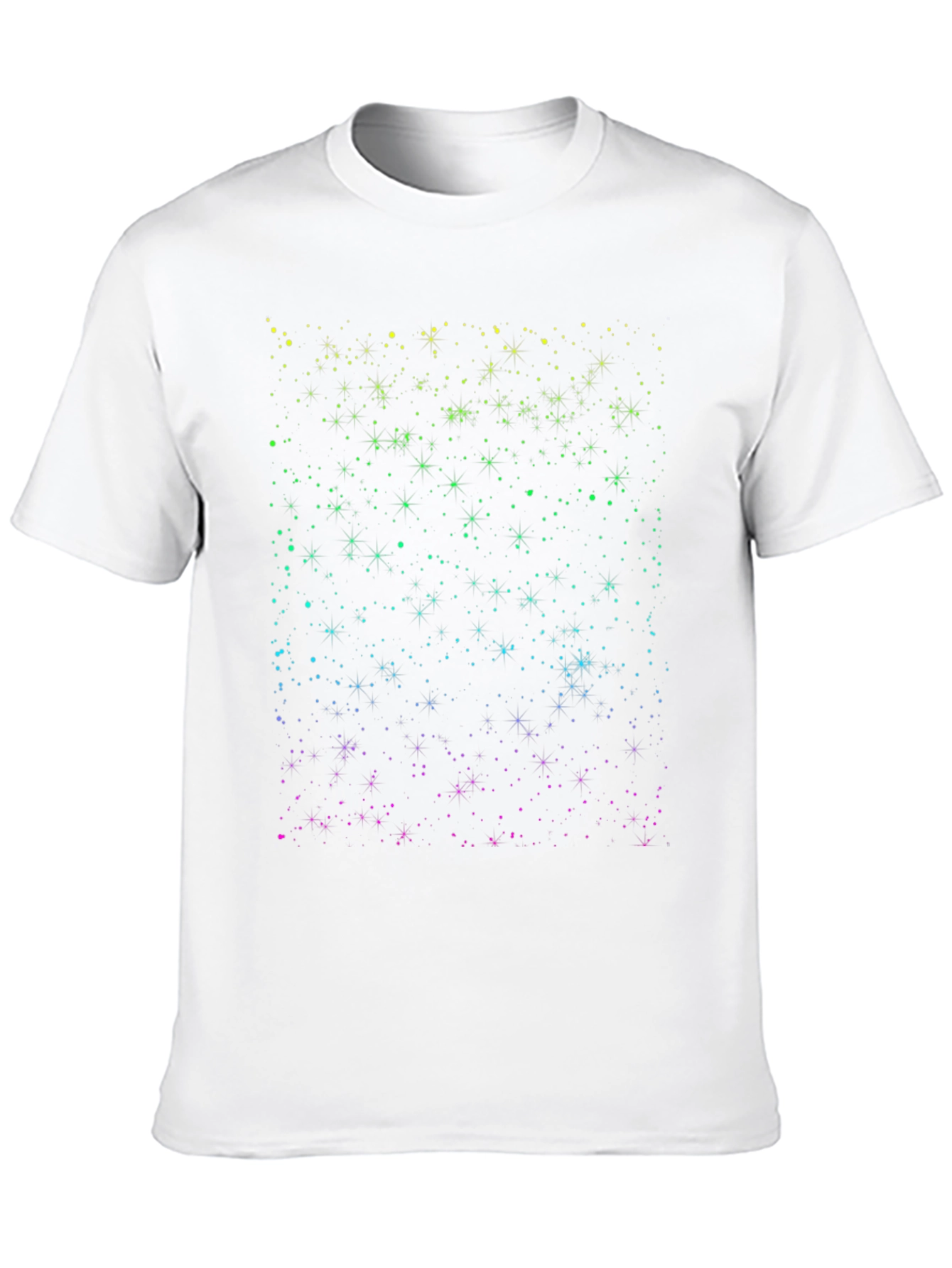 Galaxy Starfield Black T-Shirt