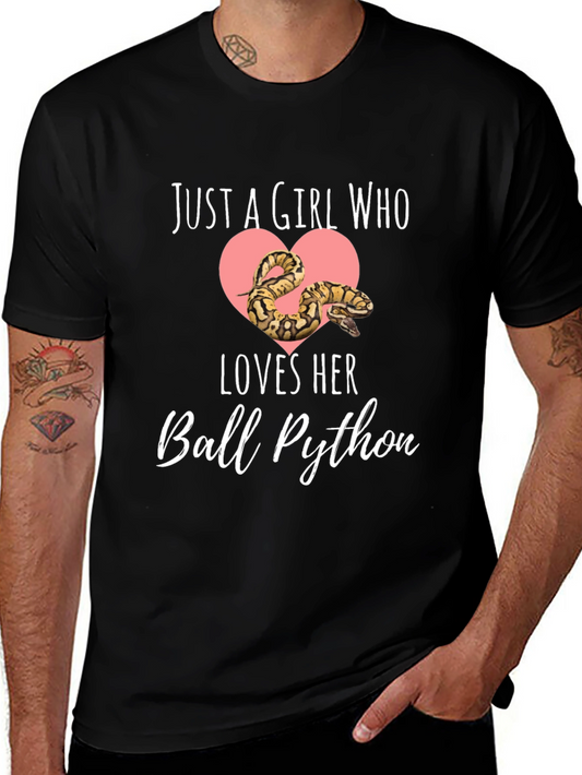 Ball Python Girl T-Shirt