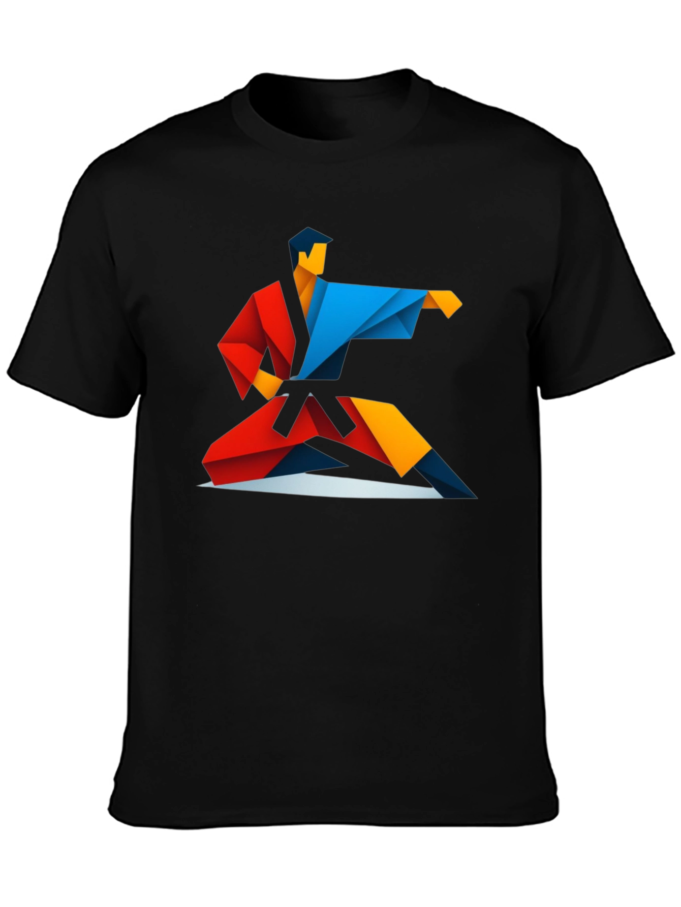 Geometric Karate Graphic Tee