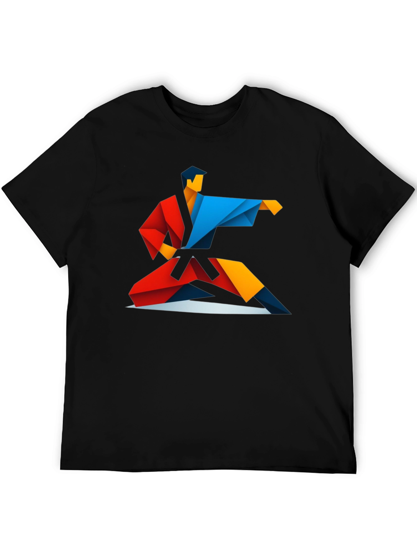 Geometric Karate Graphic Tee