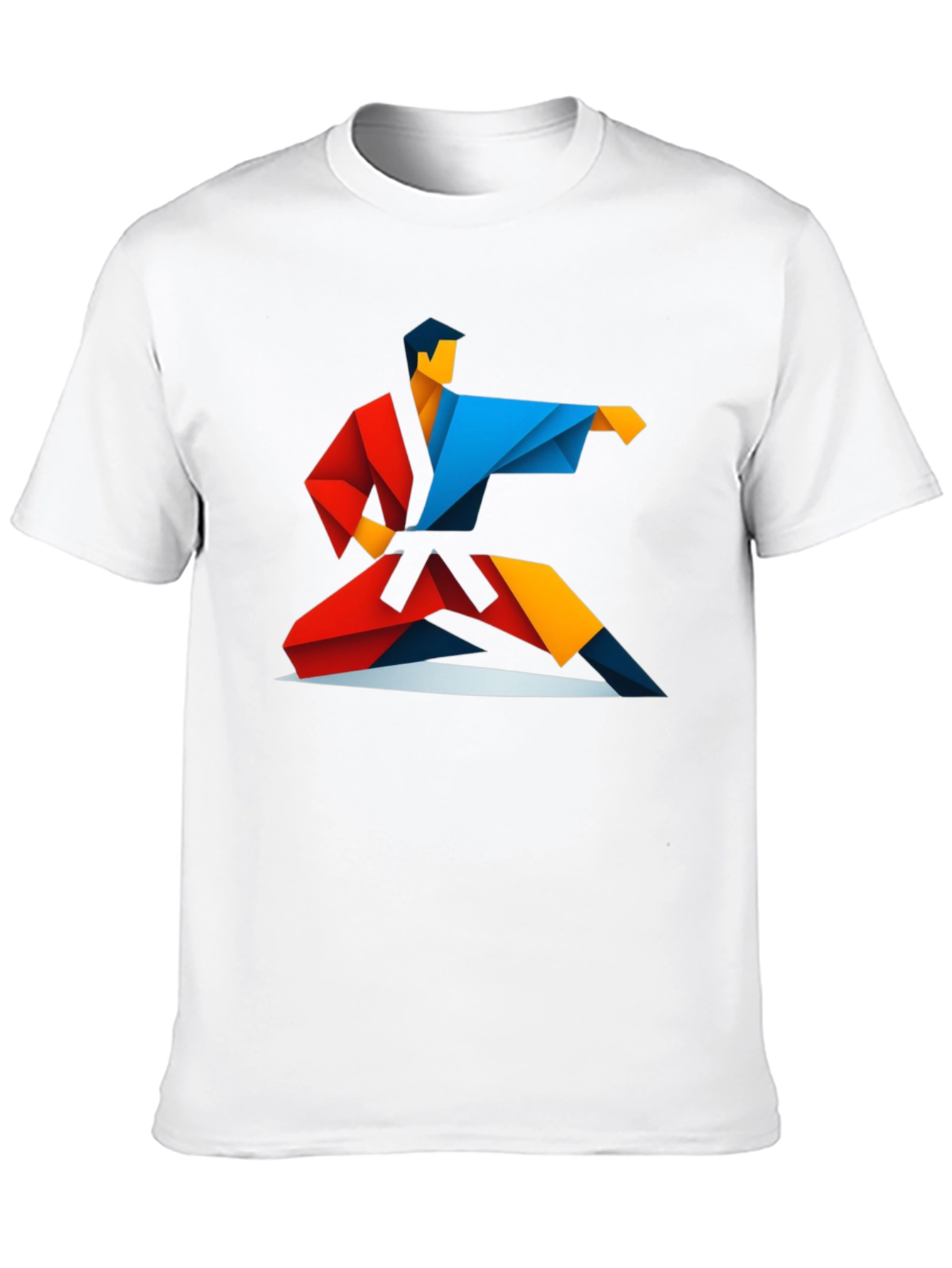 Geometric Karate Graphic Tee