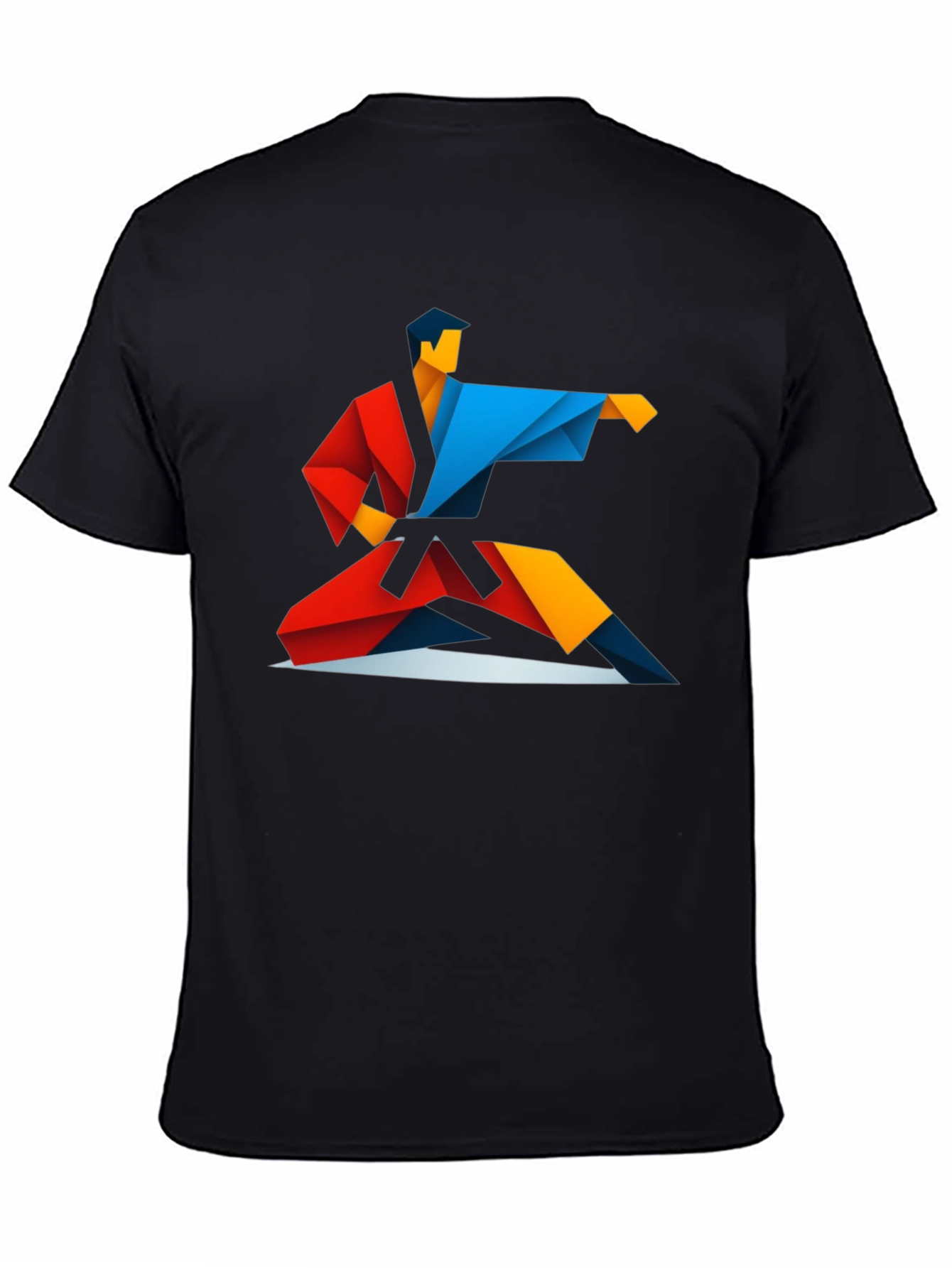 Geometric Karate Graphic Tee
