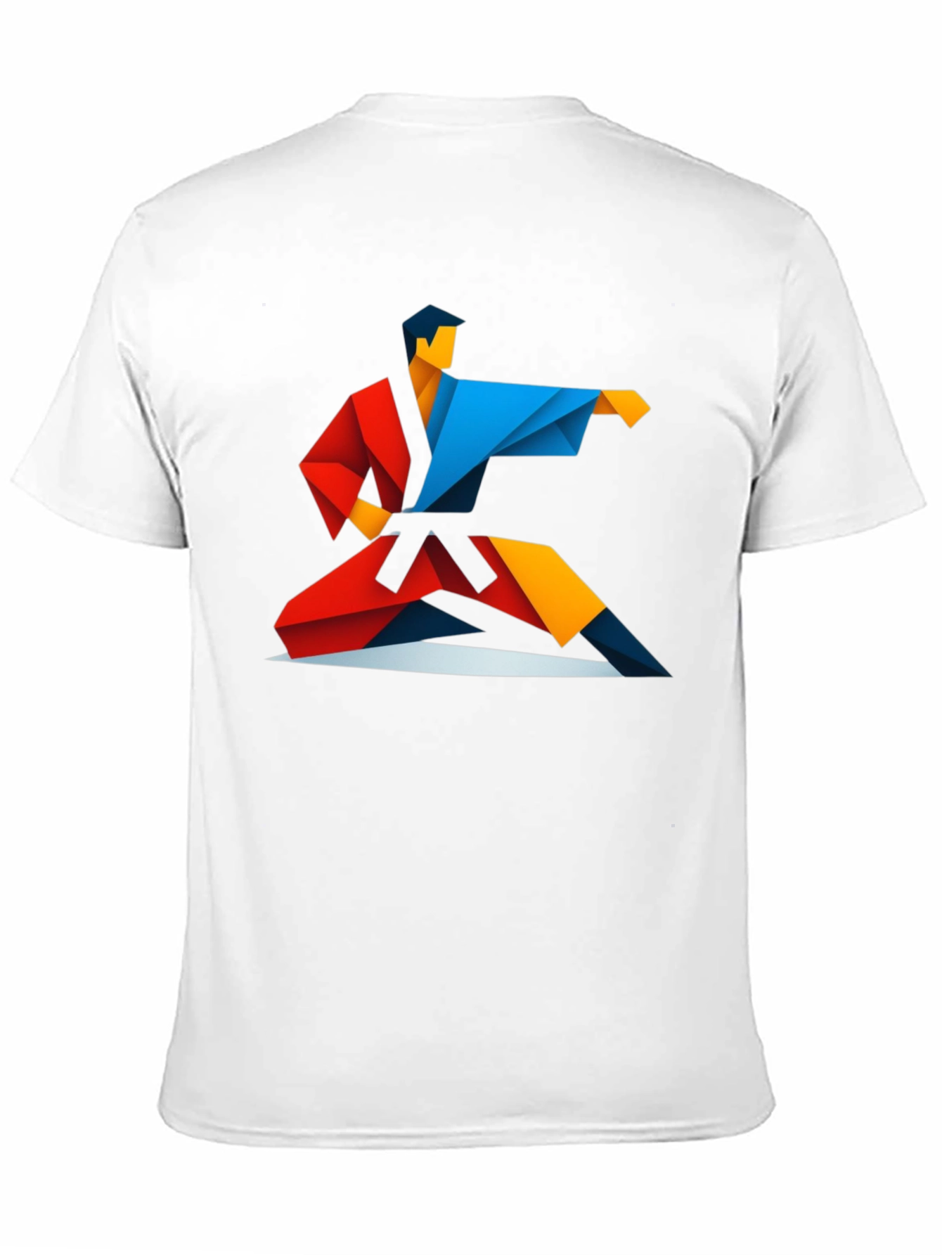 Geometric Karate Graphic Tee