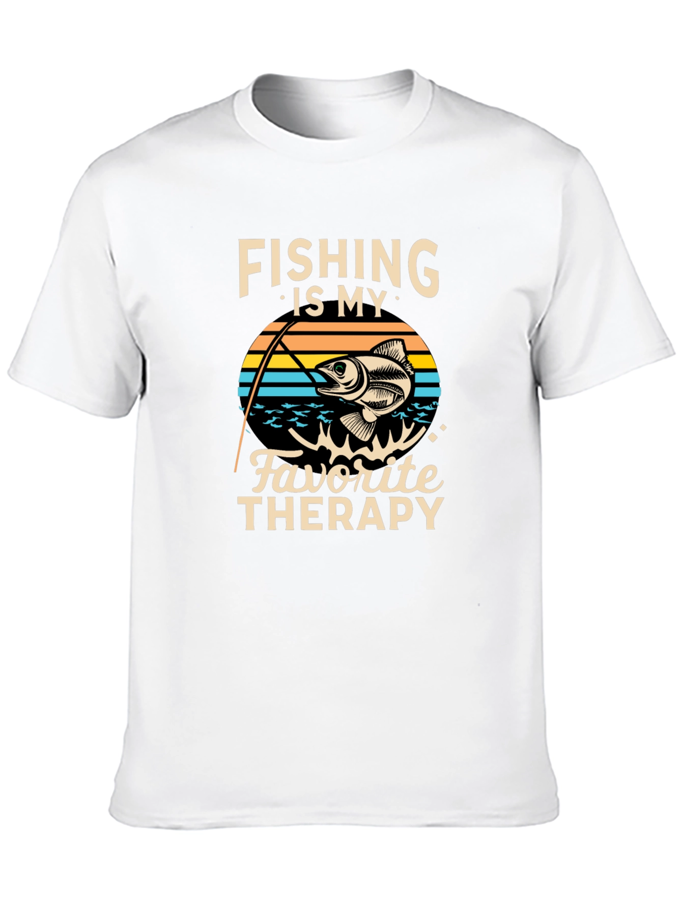 Fishing is My Favorite Therapy T-Shirt