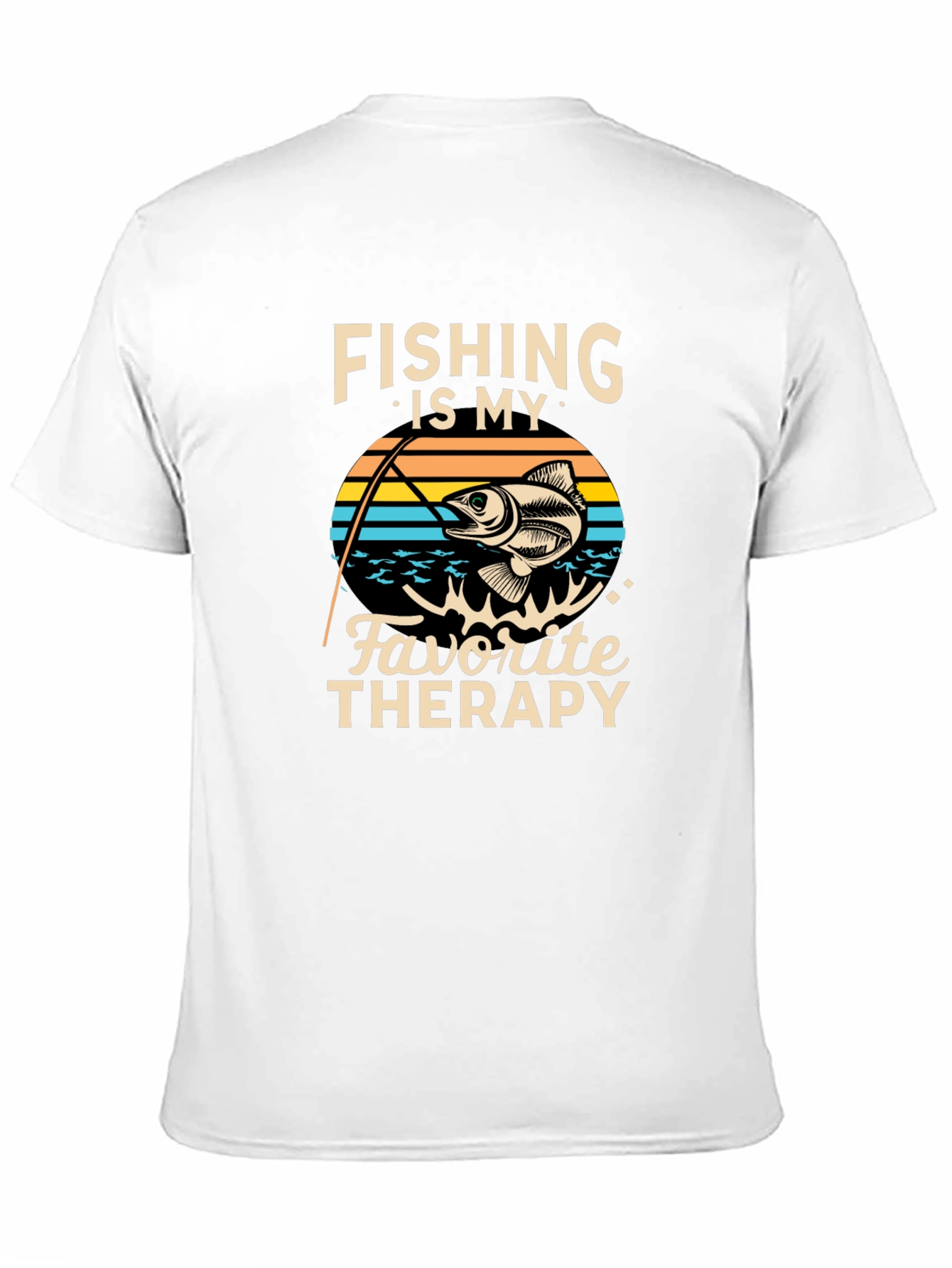 Fishing is My Favorite Therapy T-Shirt