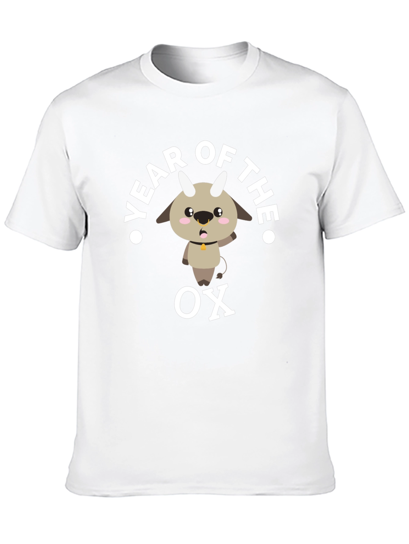 Year of the Ox T-Shirt Cute Goat Zodiac Tee