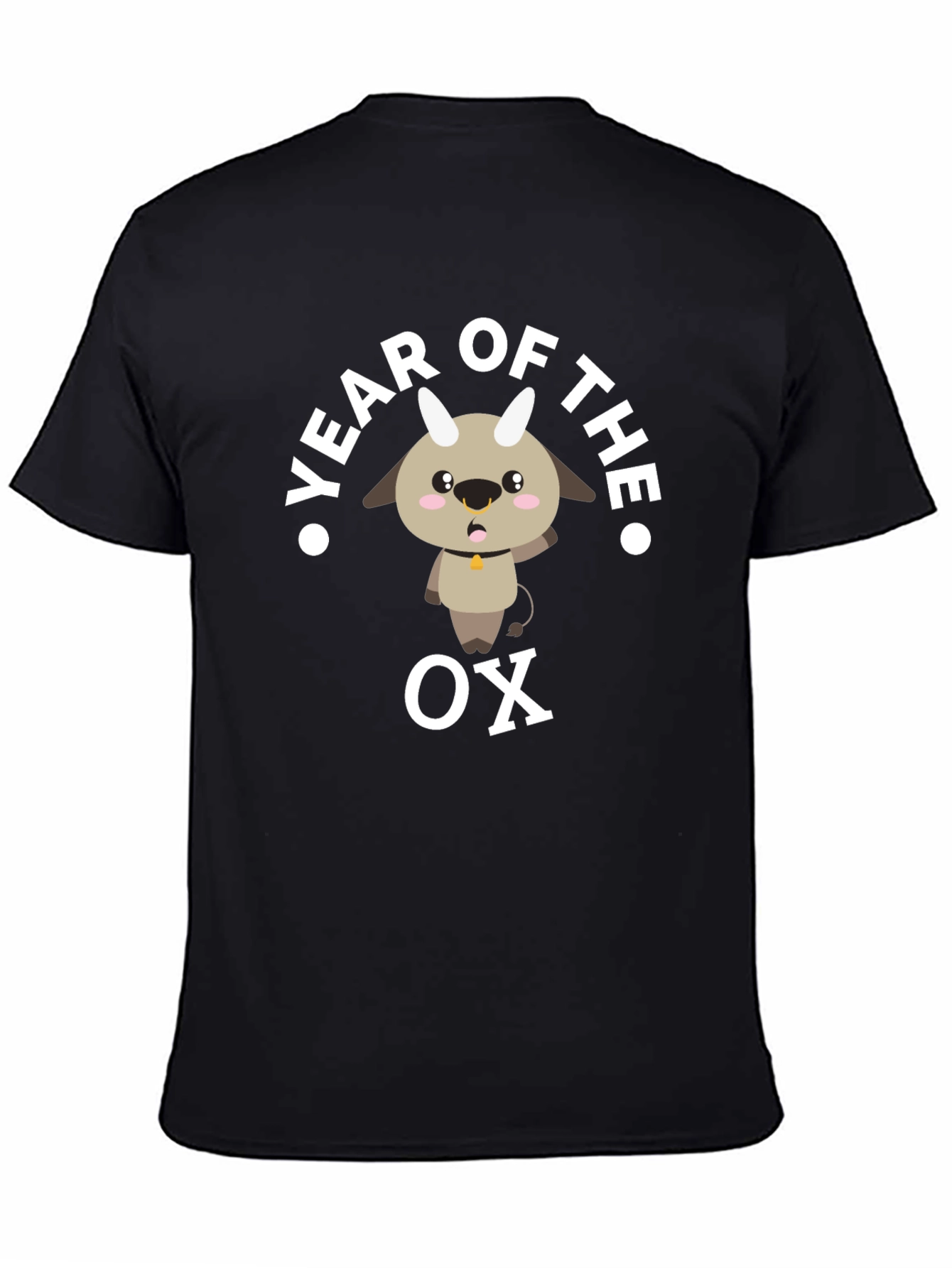 Year of the Ox T-Shirt Cute Goat Zodiac Tee