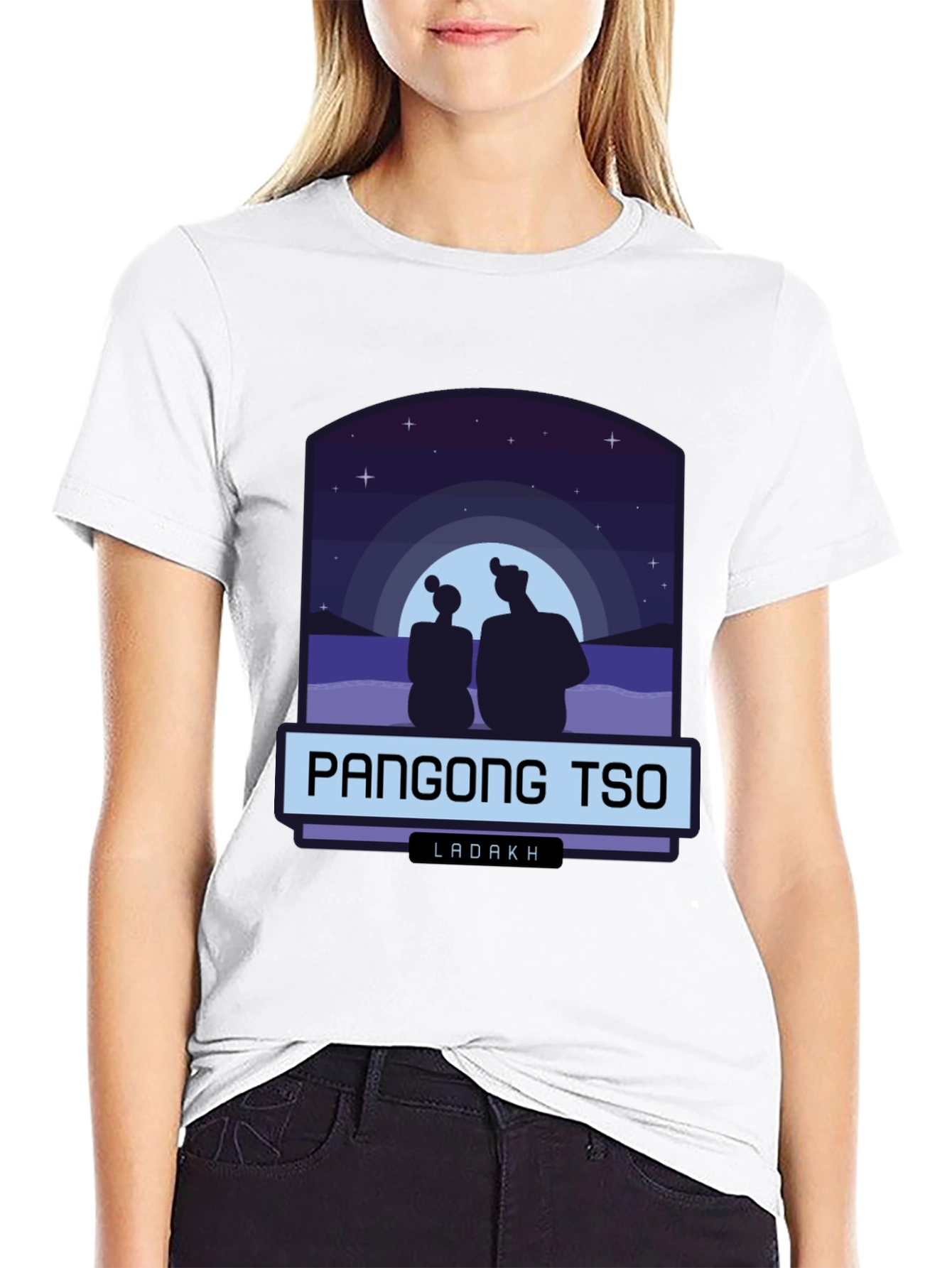 Pangong Tso Ladakh T-Shirt