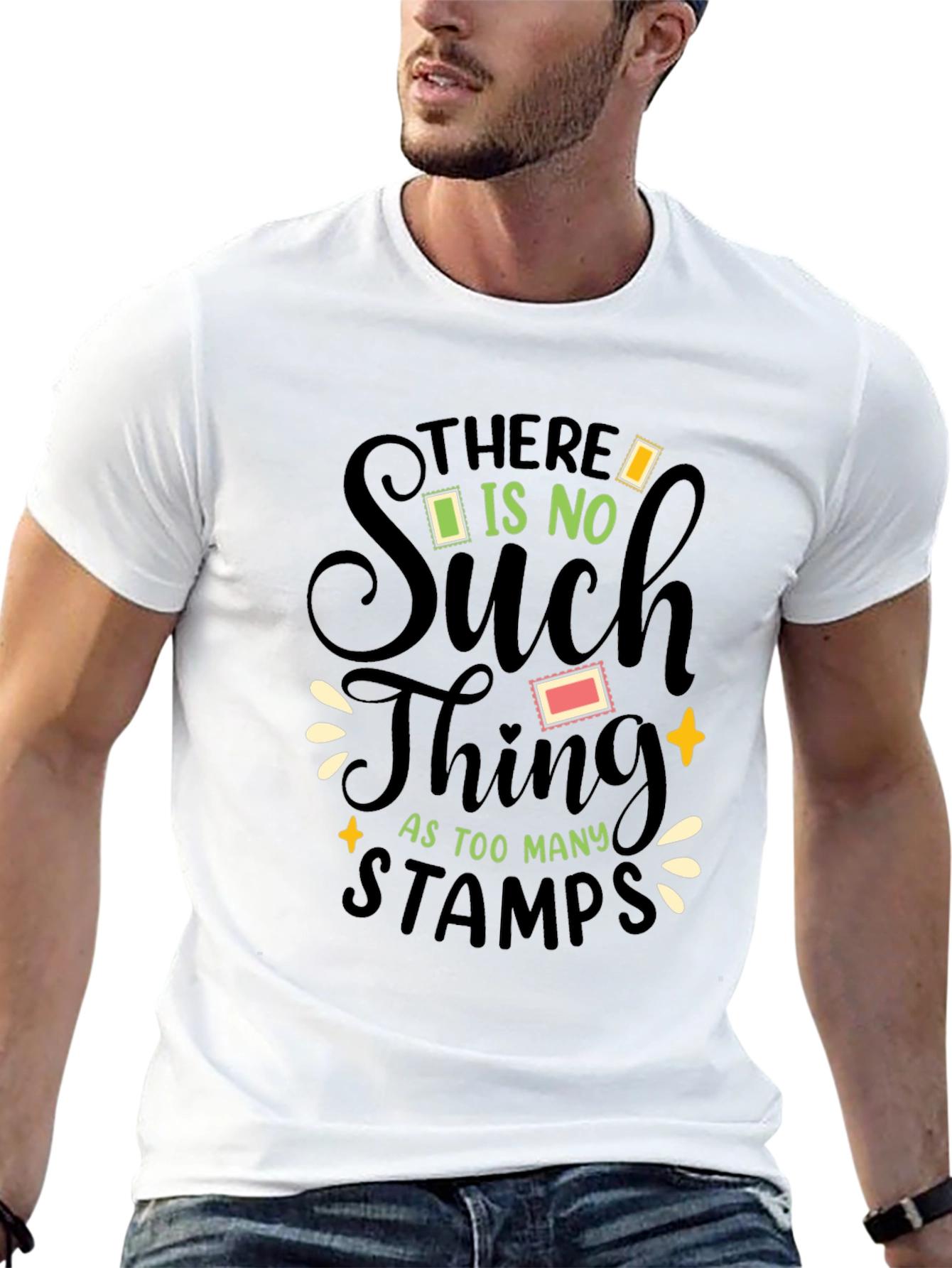 Stamp Lover T-Shirt - Too Many Stamps