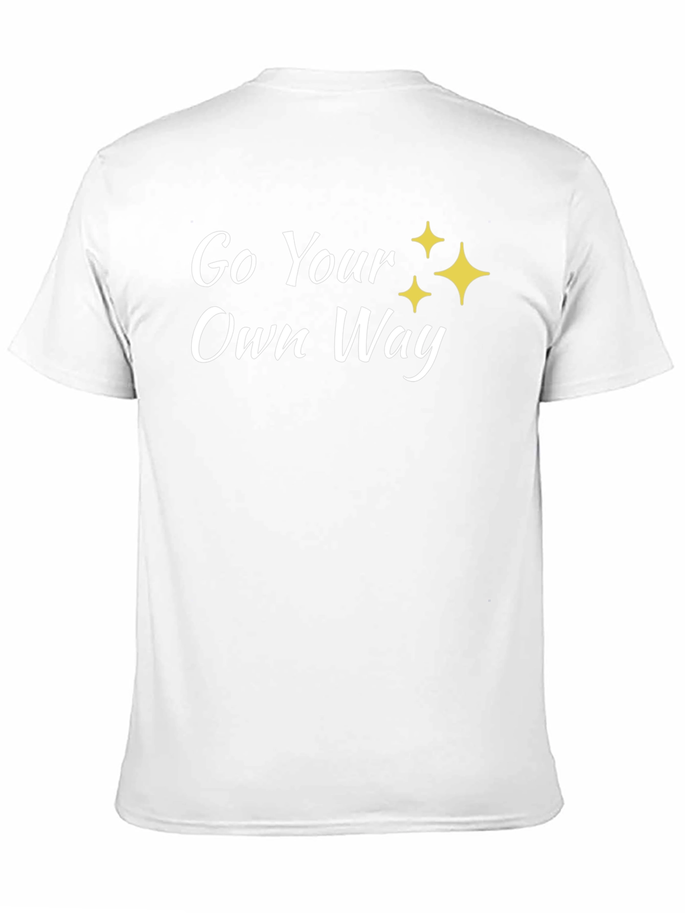 Go Your Own Way Tee - Black T-Shirt