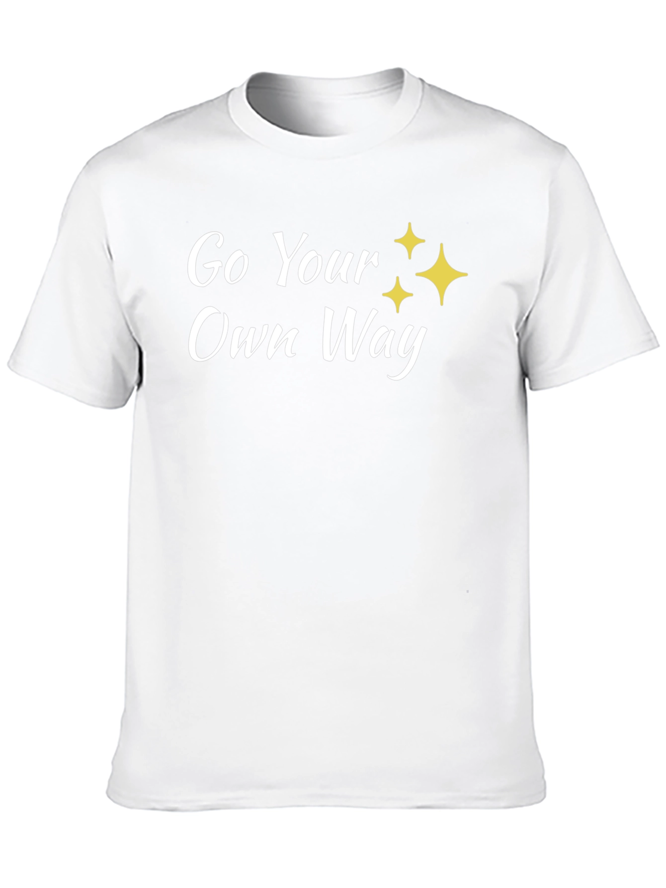 Go Your Own Way Tee - Black T-Shirt