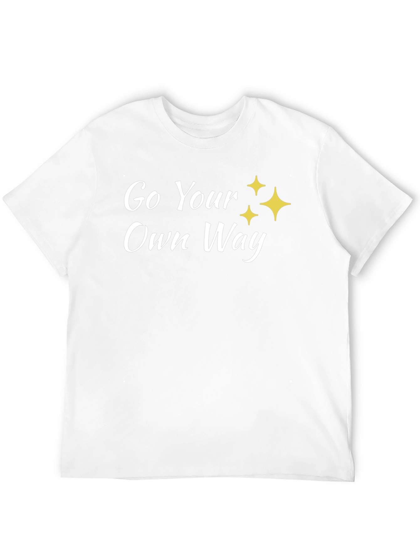 Go Your Own Way Tee - Black T-Shirt