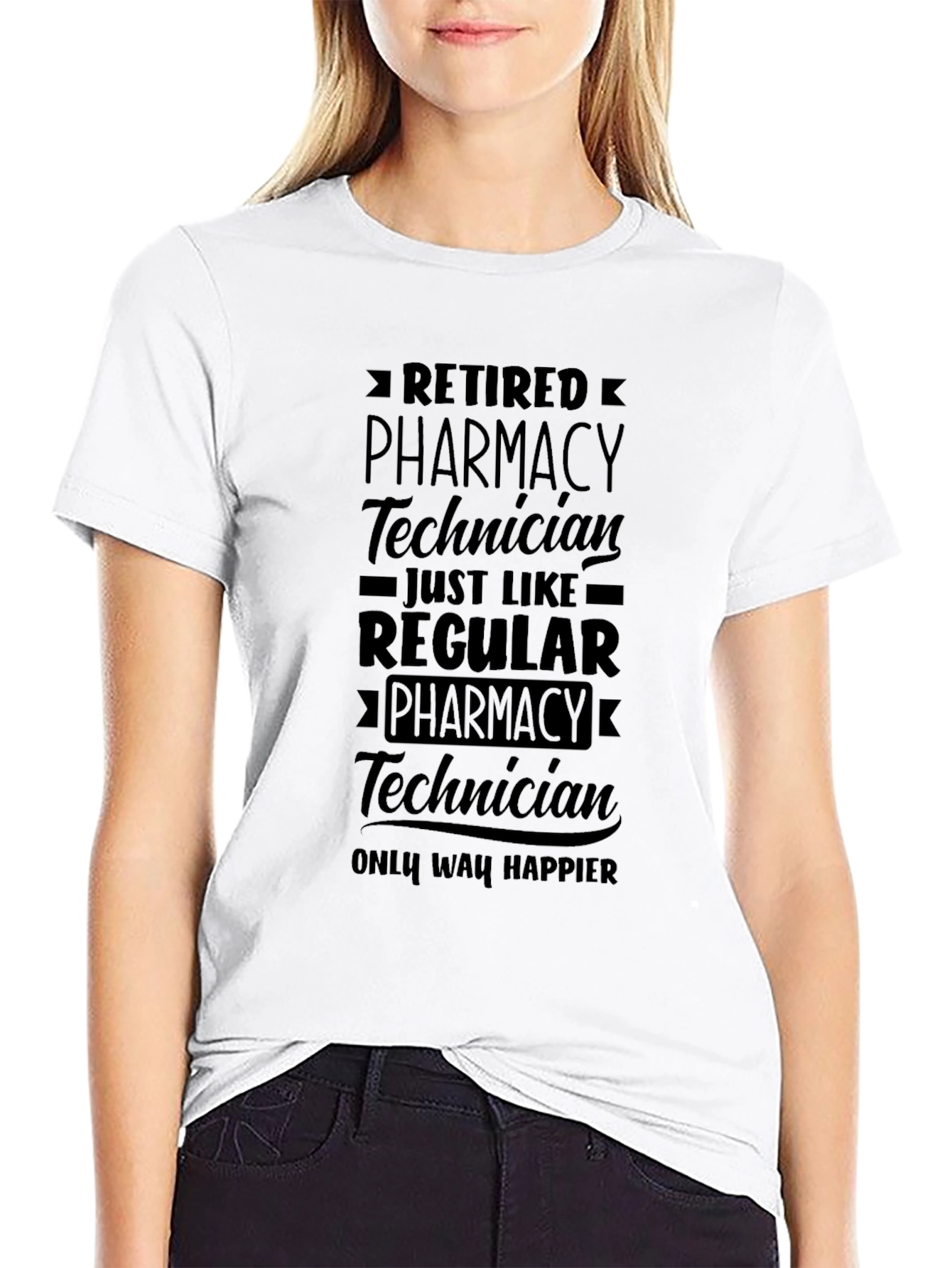 Retired Pharmacy Technician T-Shirt - Happy Retirement Gift