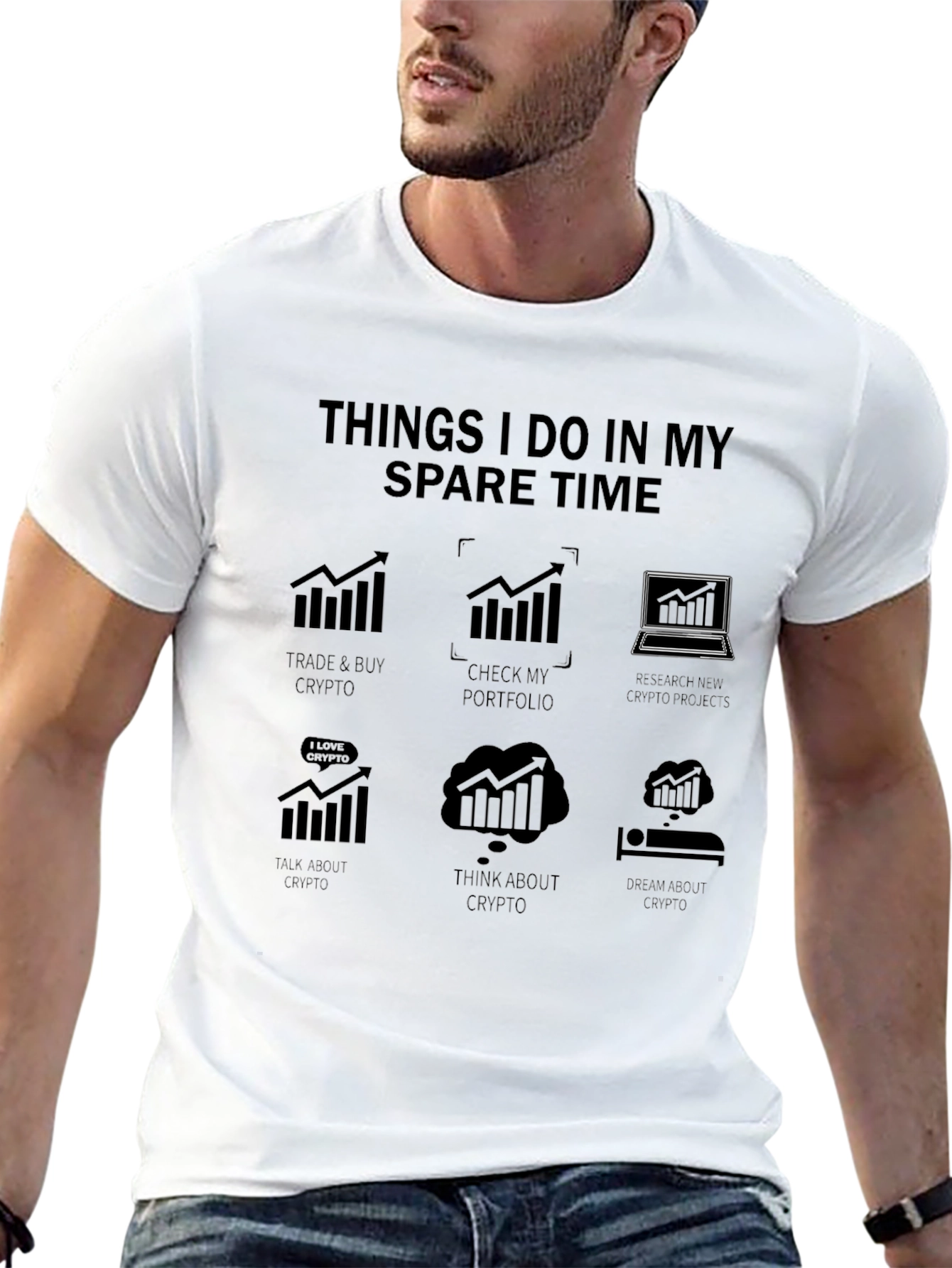 Crypto Enthusiast T-Shirt: My Spare Time