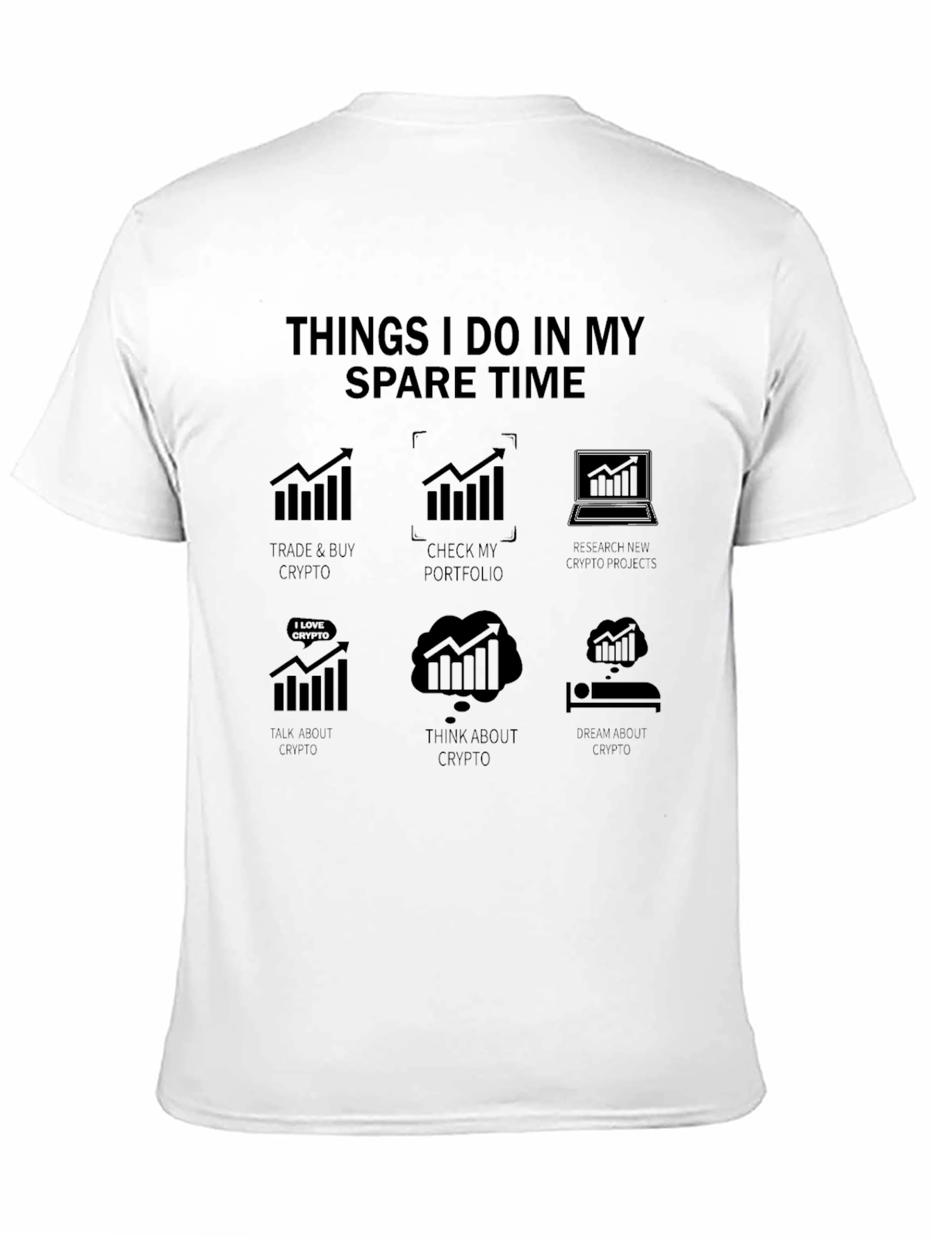 Crypto Enthusiast T-Shirt: My Spare Time
