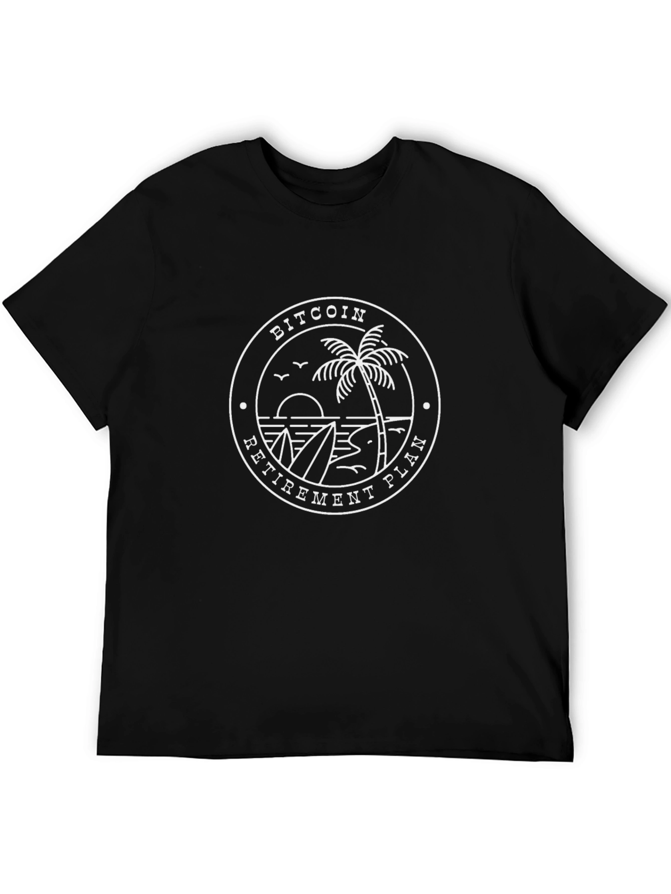Bitcoin Retirement Plan T-Shirt - Crypto Investor Tee