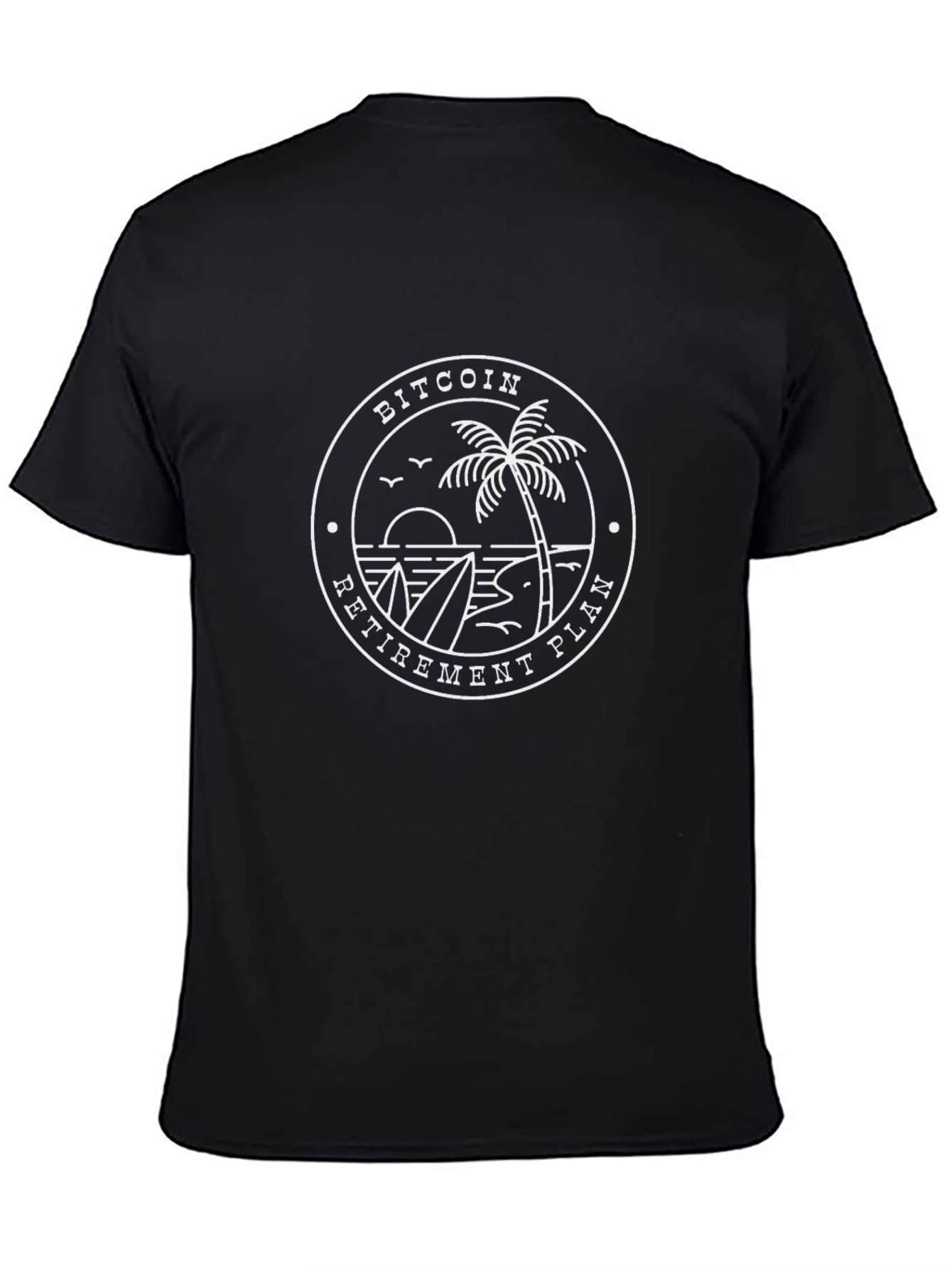 Bitcoin Retirement Plan T-Shirt - Crypto Investor Tee