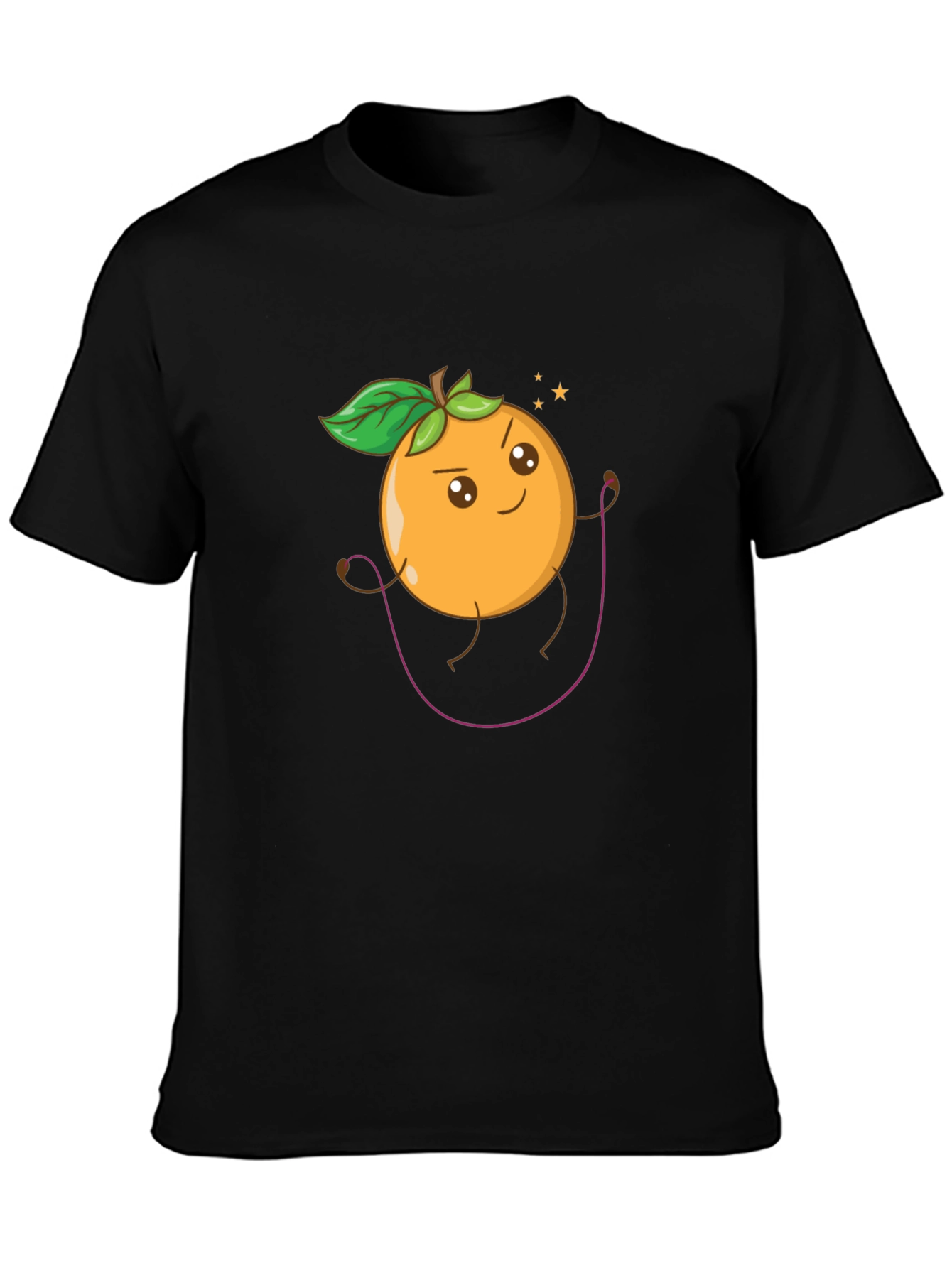 Jumping Orange Graphic Tee