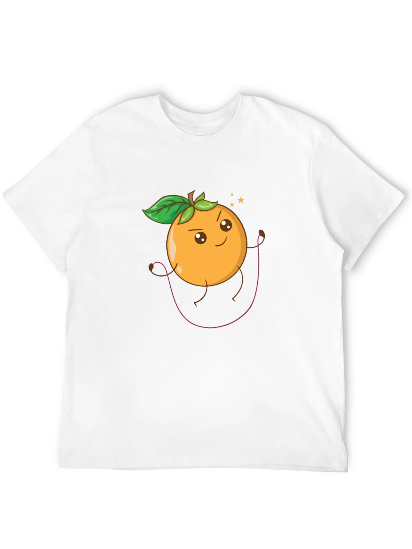 Jumping Orange Graphic Tee