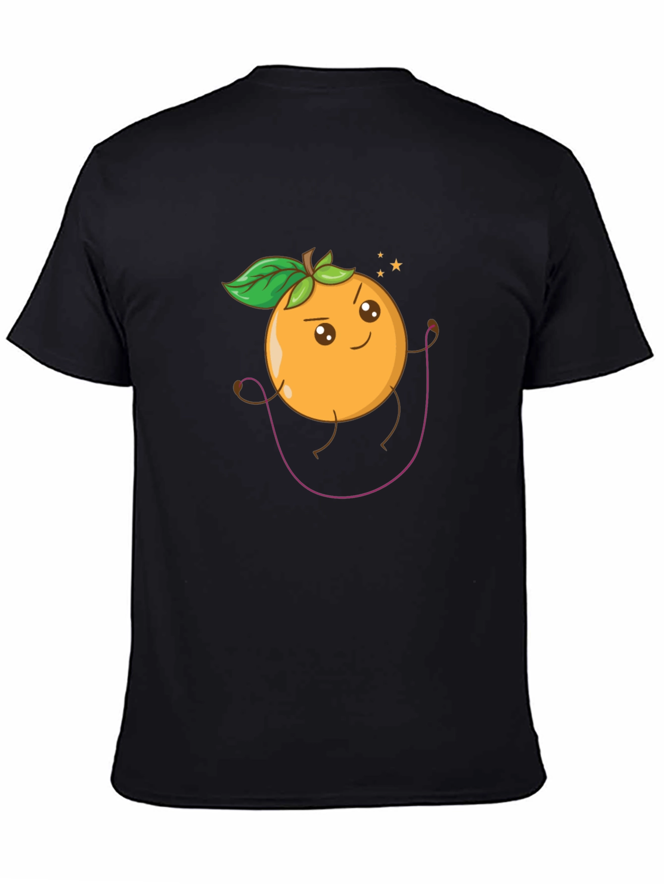 Jumping Orange Graphic Tee
