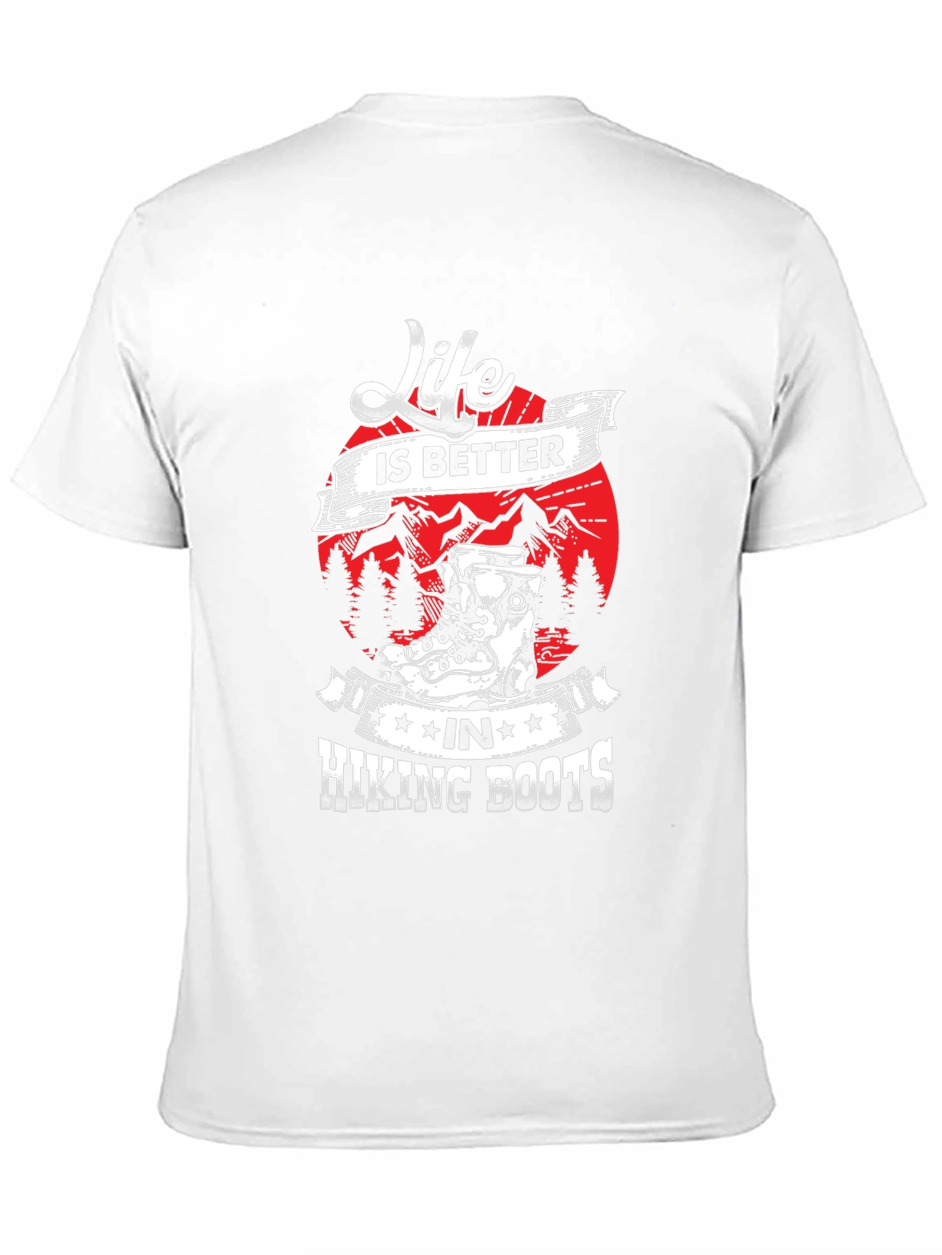 Life is Better Hiking Boots T-Shirt