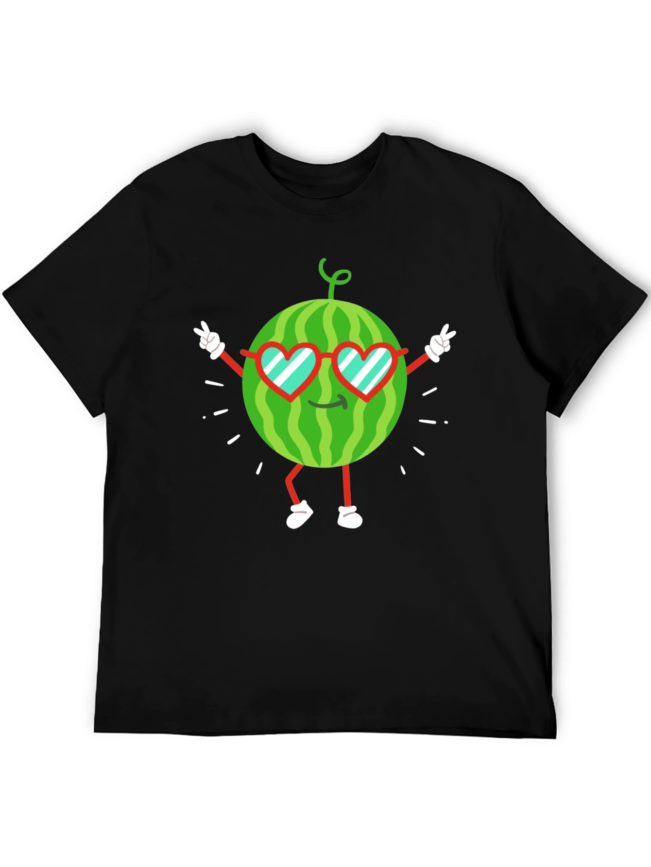 Cool Watermelon Graphic Tee - Summer Fun