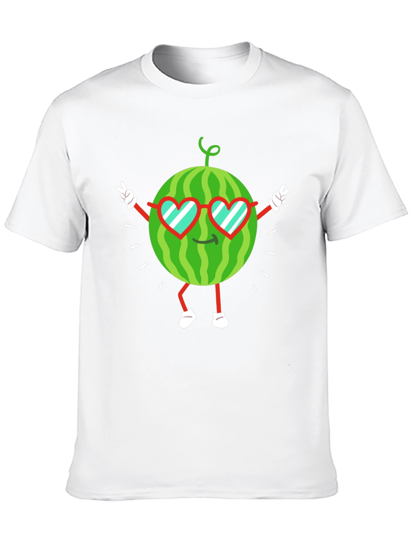 Cool Watermelon Graphic Tee - Summer Fun