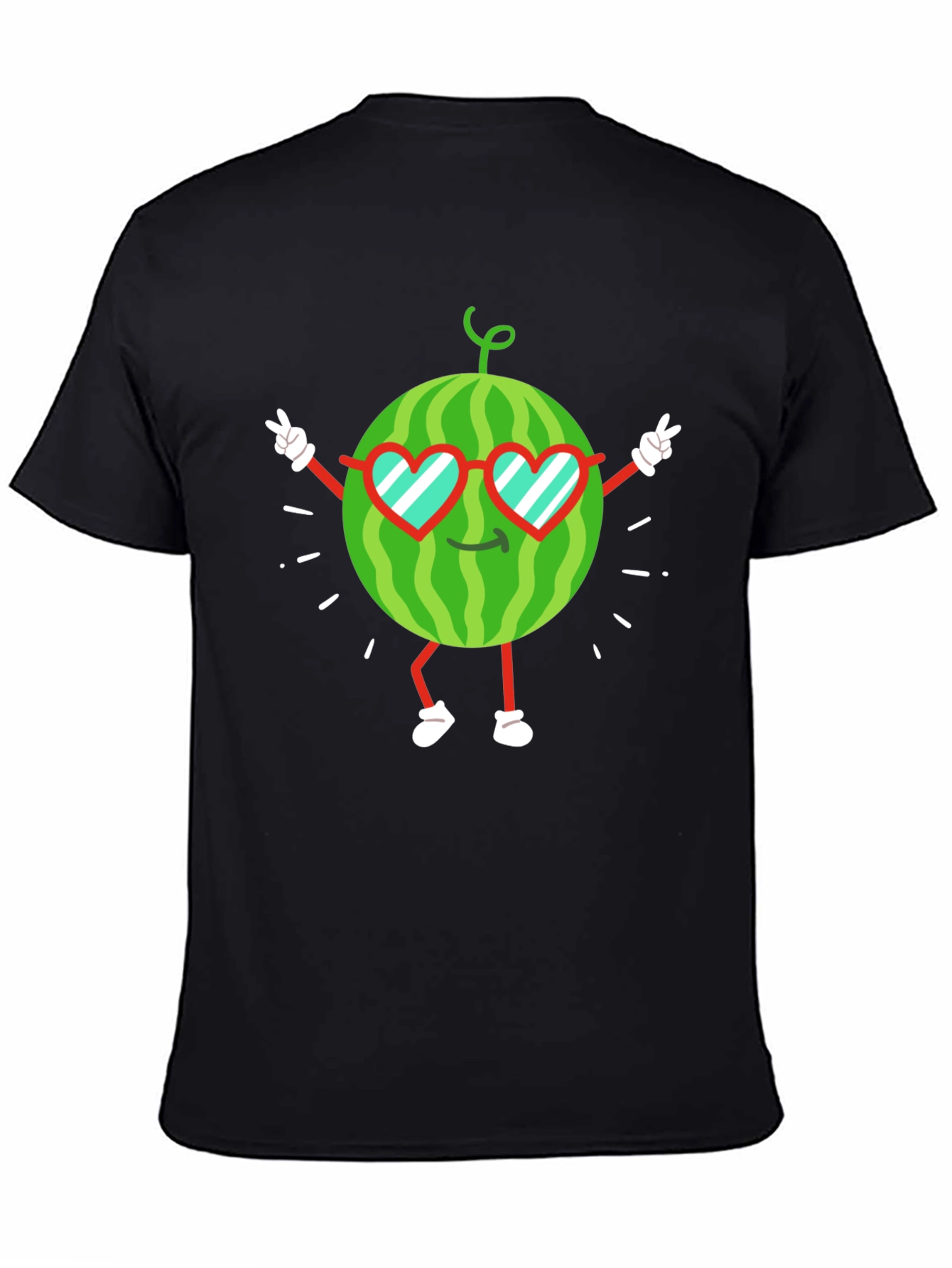 Cool Watermelon Graphic Tee - Summer Fun