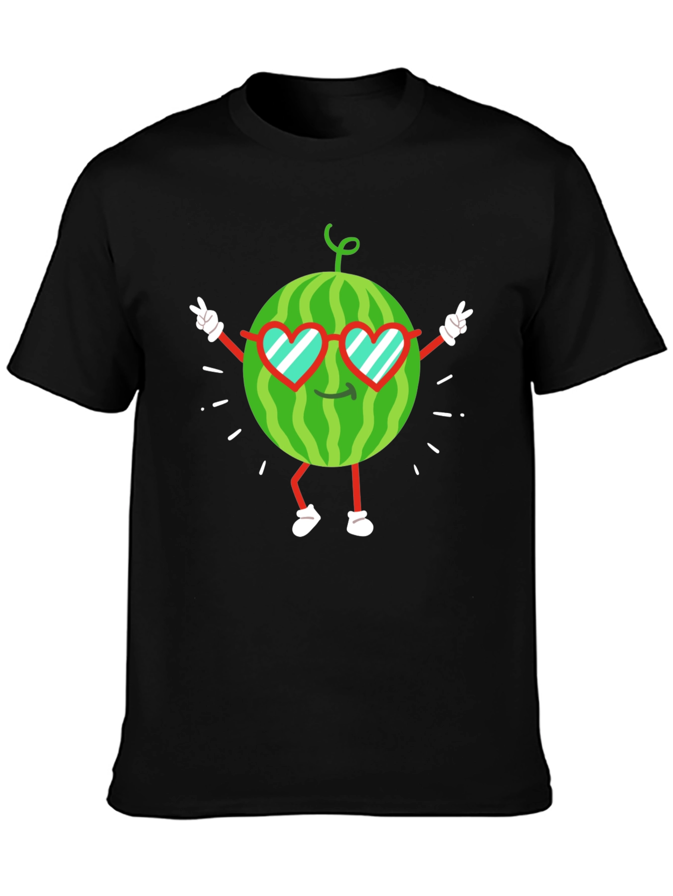 Cool Watermelon Graphic Tee - Summer Fun