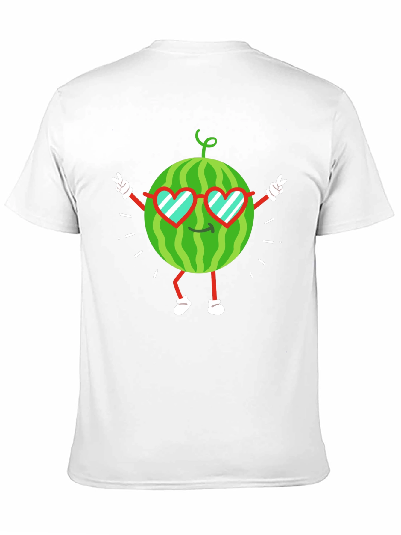 Cool Watermelon Graphic Tee - Summer Fun
