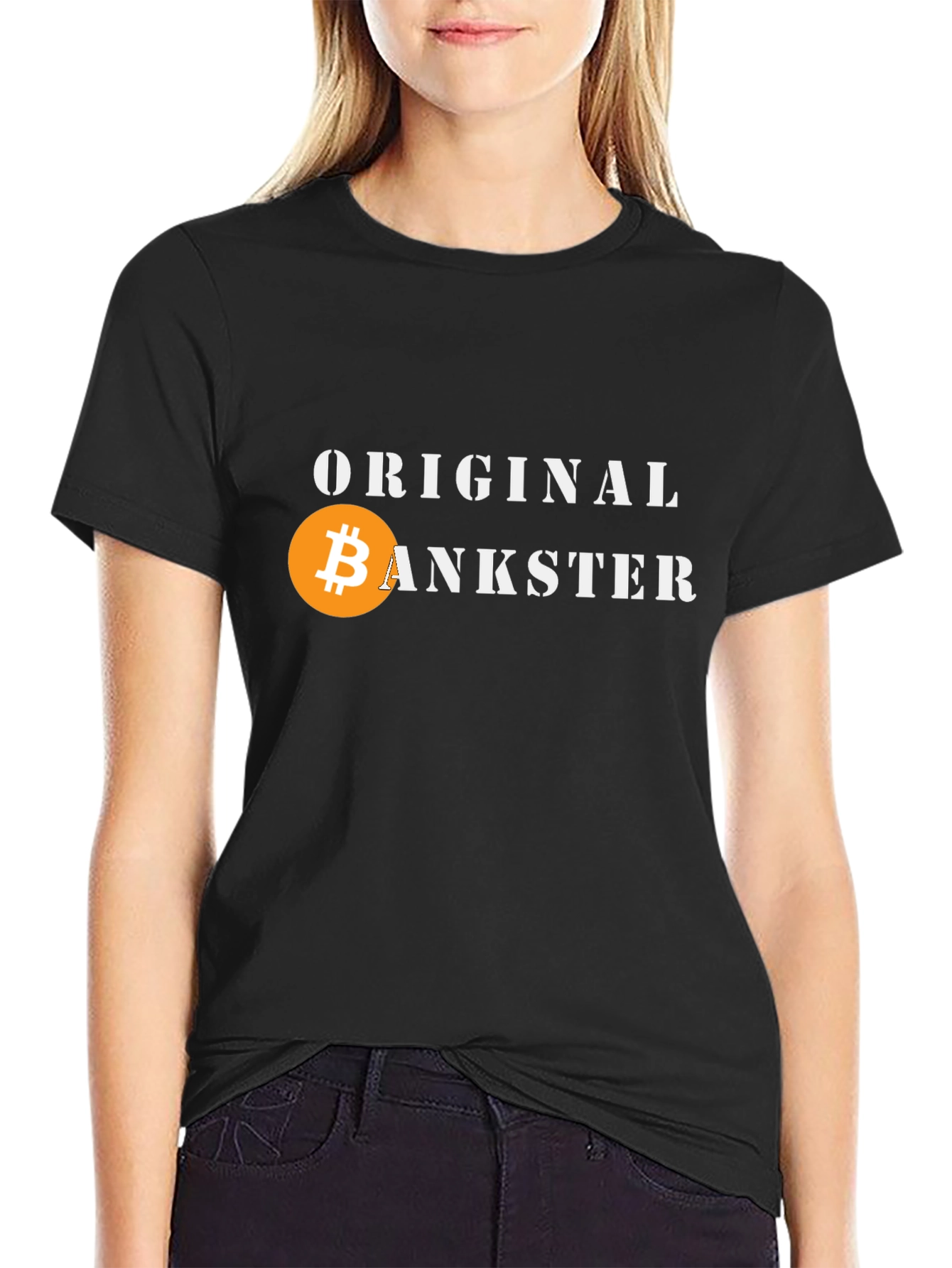 Original Bankster Bitcoin Crypto T-Shirt