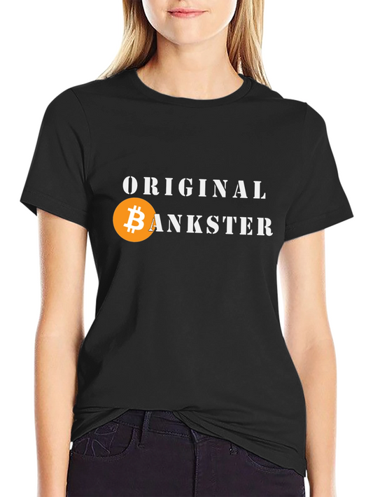 Original Bankster Bitcoin Crypto T-Shirt