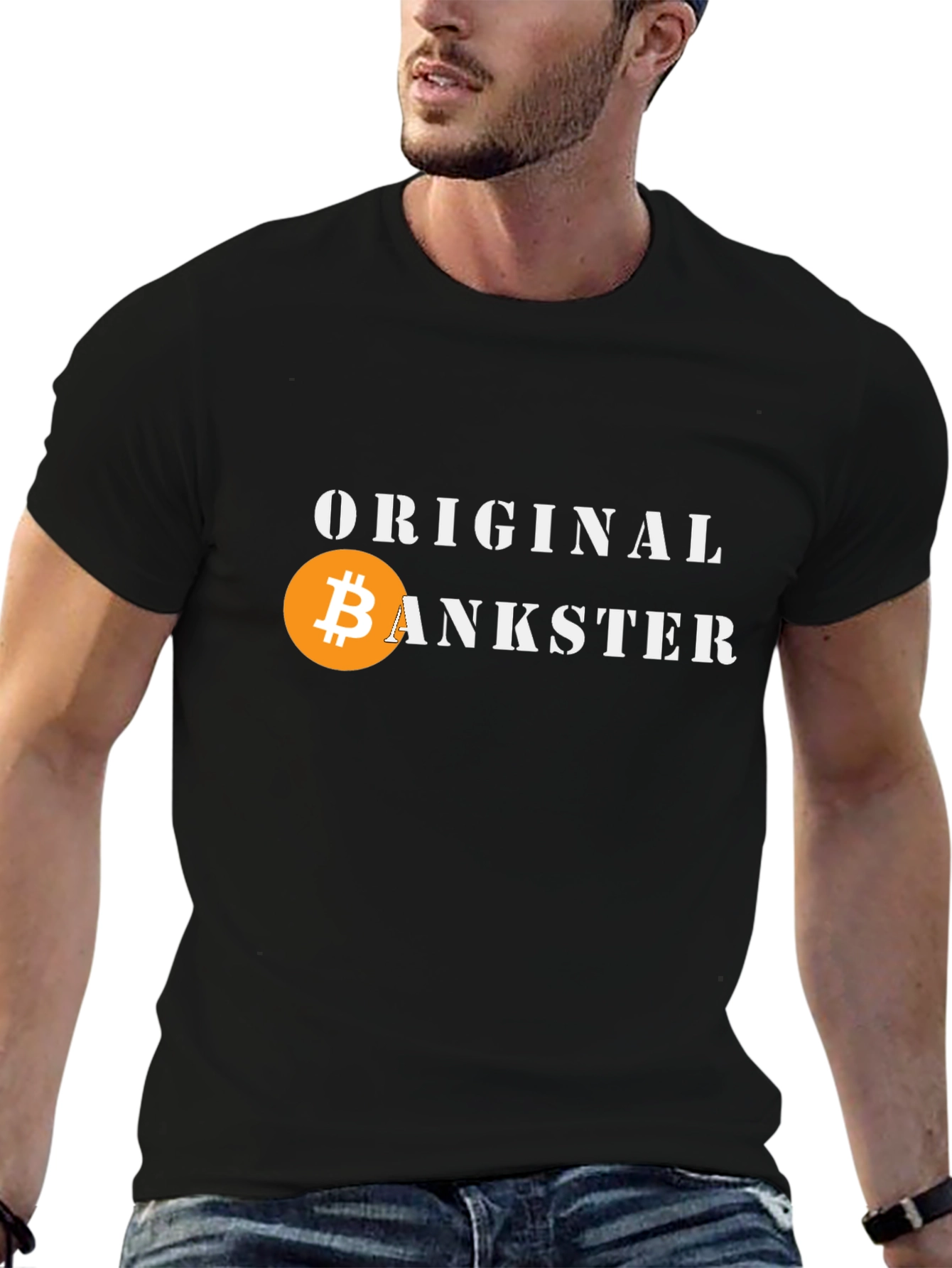 Original Bankster Bitcoin Crypto T-Shirt