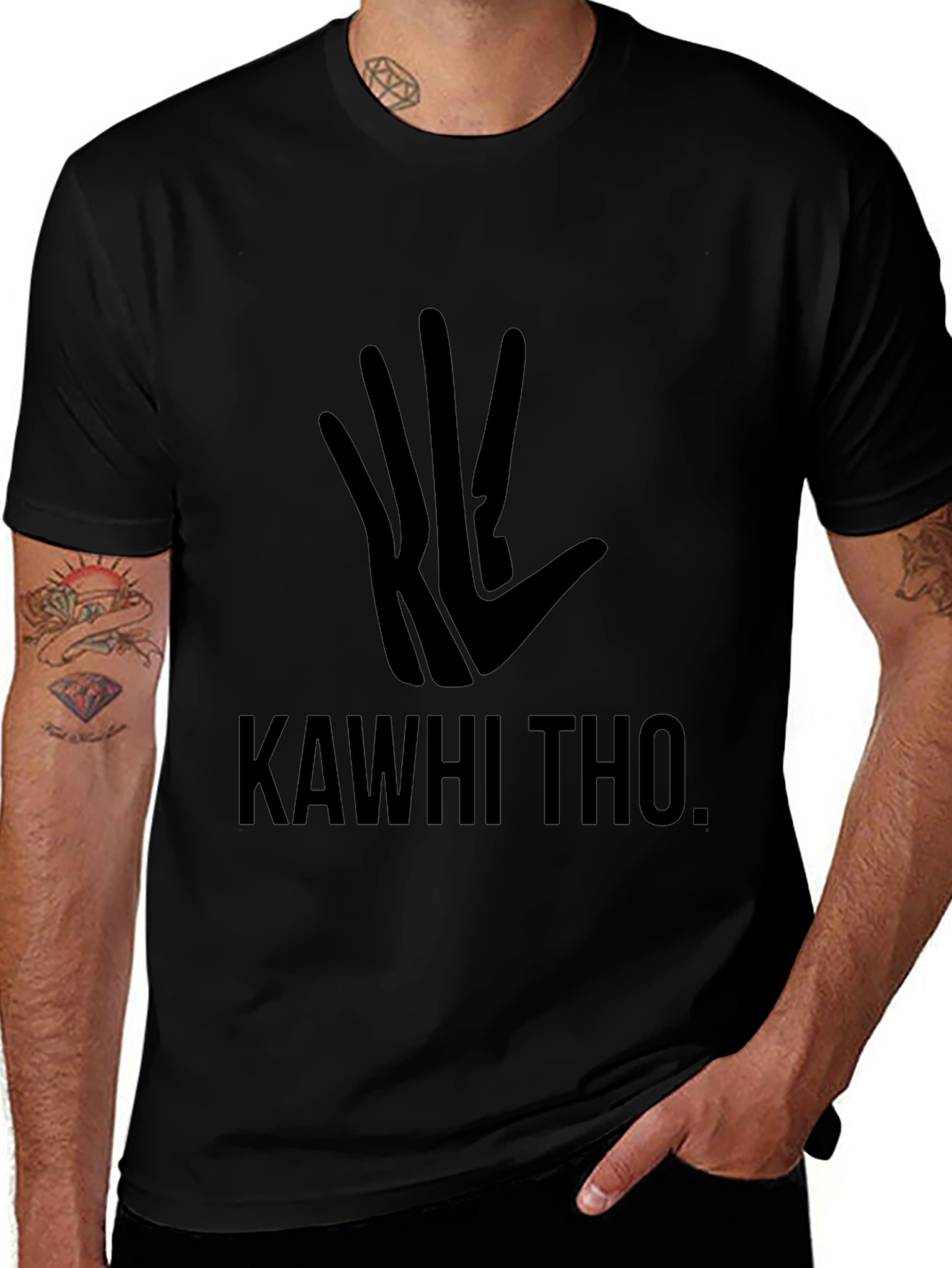 Kawhi Leonard Klaw T-Shirt - Black