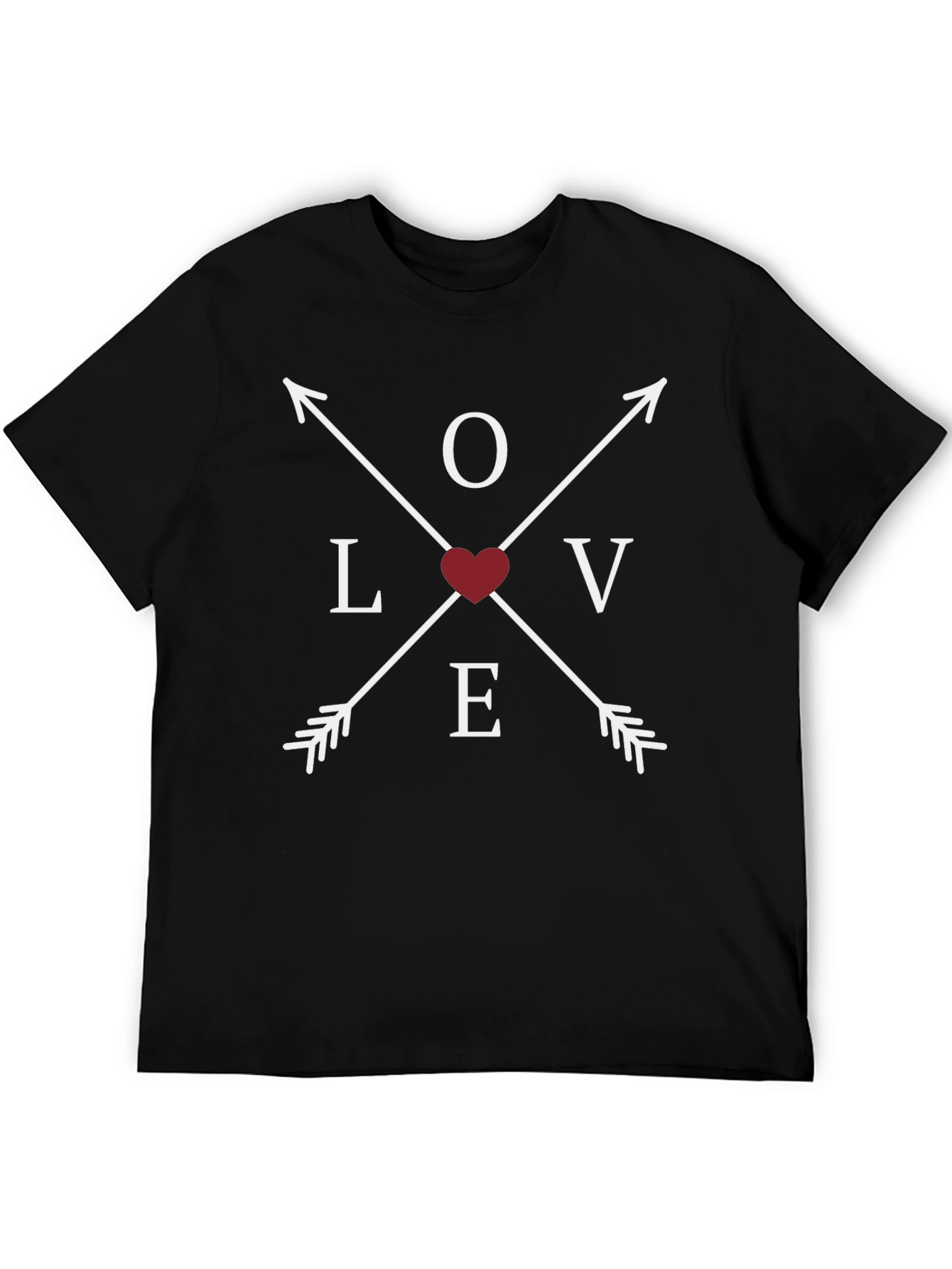 Love Arrows Graphic Tee - Valentines Day Gift