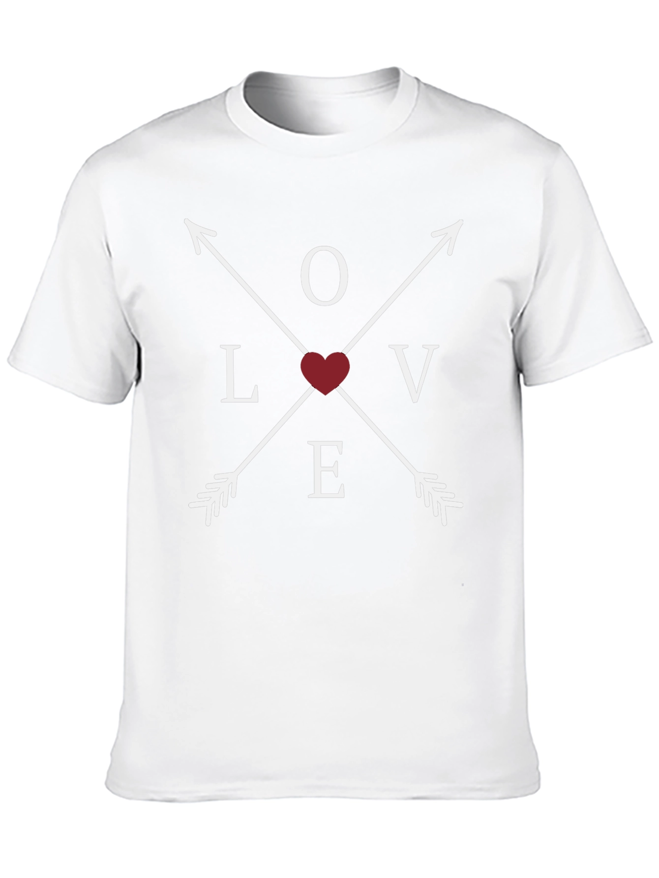 Love Arrows Graphic Tee - Valentines Day Gift