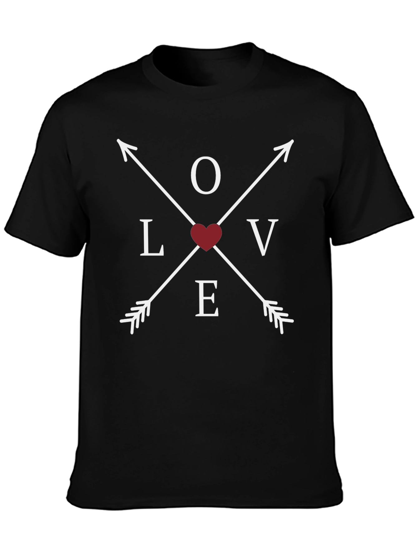 Love Arrows Graphic Tee - Valentines Day Gift